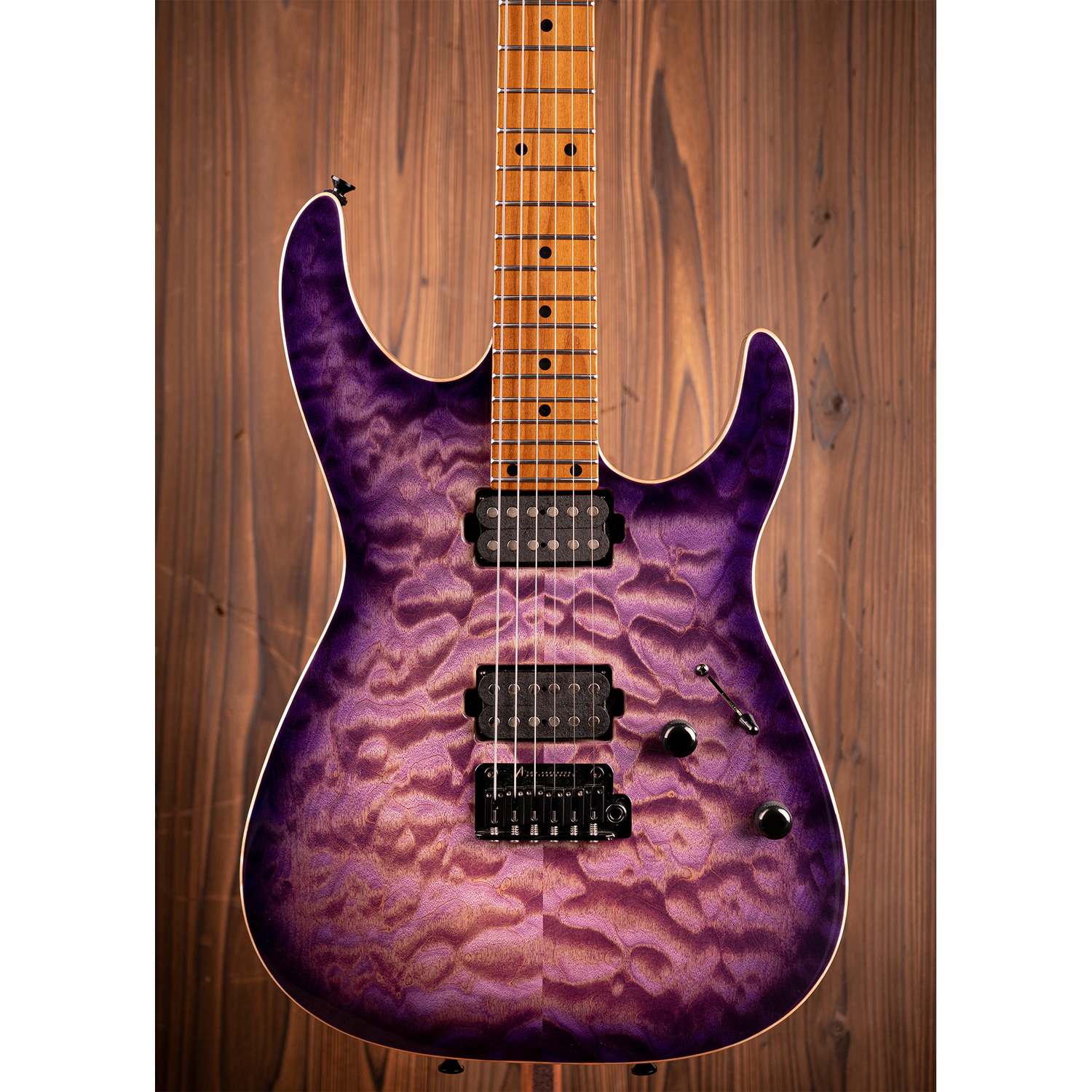Tom Anderson Angel Natural Purple 美品！ Tom Anderson Angel Natural Purple Burst — GUITARSOFA SHOP