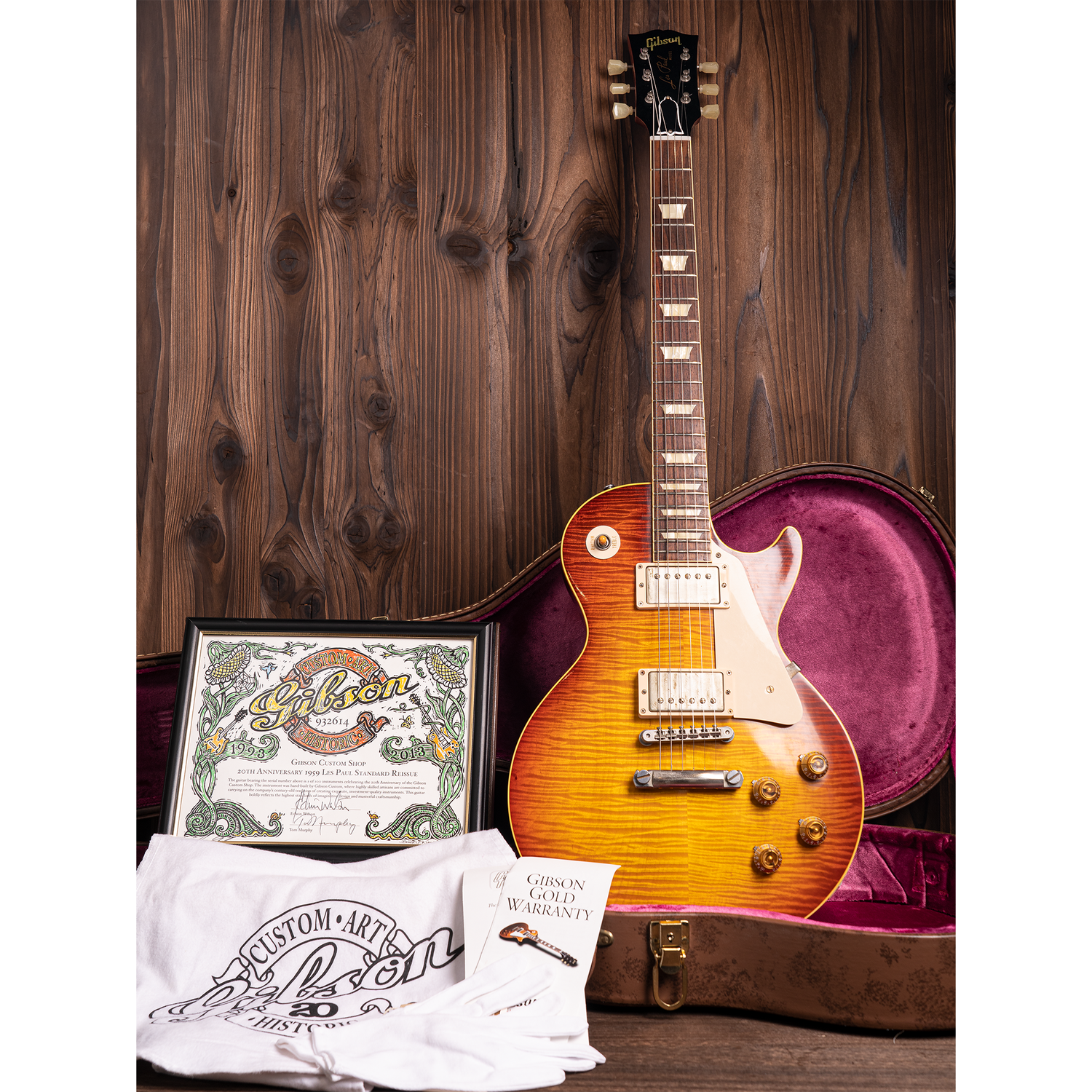 2013 GIBSON CUSTOM SHOP HISTORIC 20TH ANNIVERSARY 1959 LES PAUL