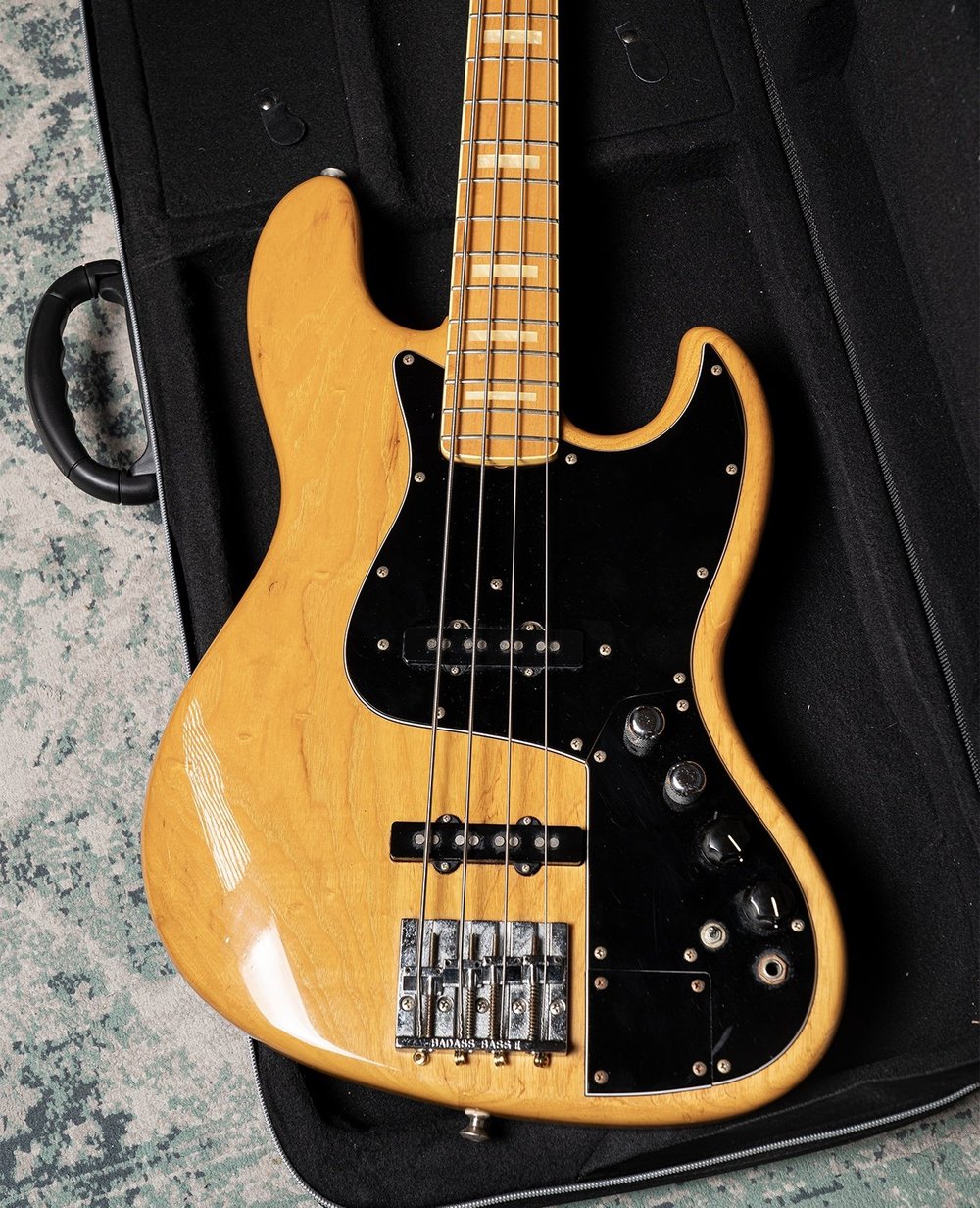 2004/2005 Fender Japan Marcus Miller Signature Jazz Bass Natural 