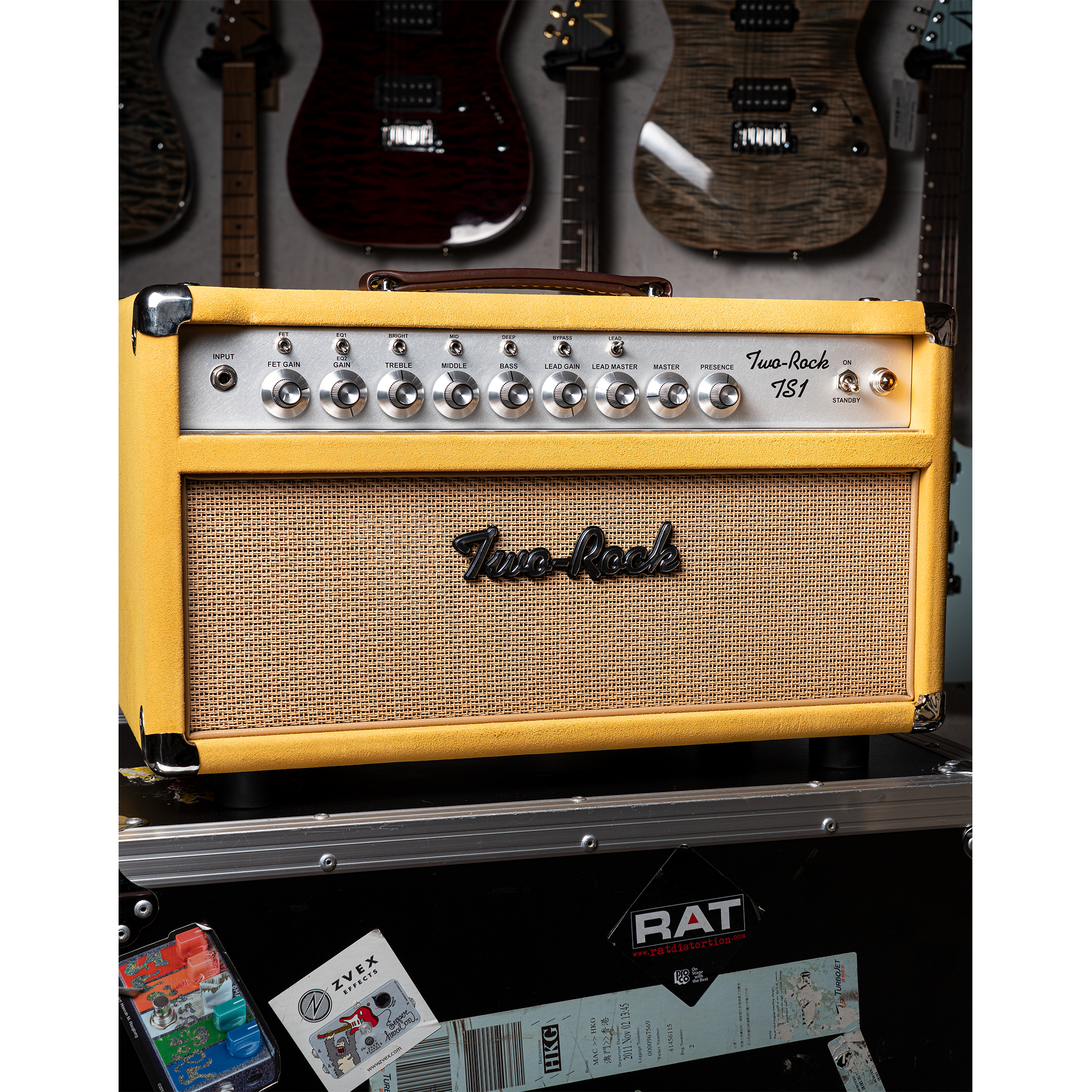Two-Rock TS1 100 Watts Head Gold Suede