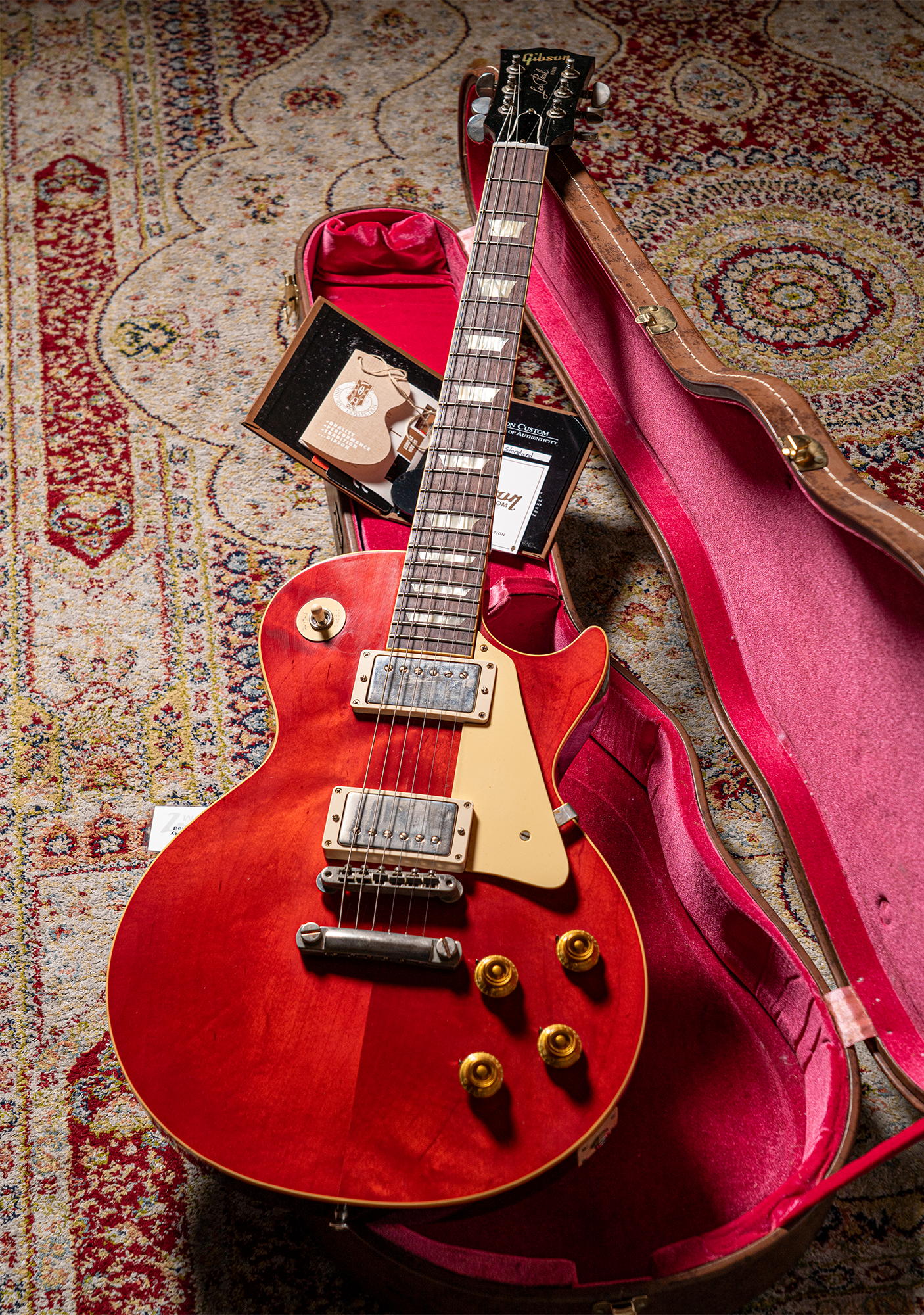 2022 Gibson Custom Shop M2M 1957 Les Paul Standard VOS Sweet Cherry