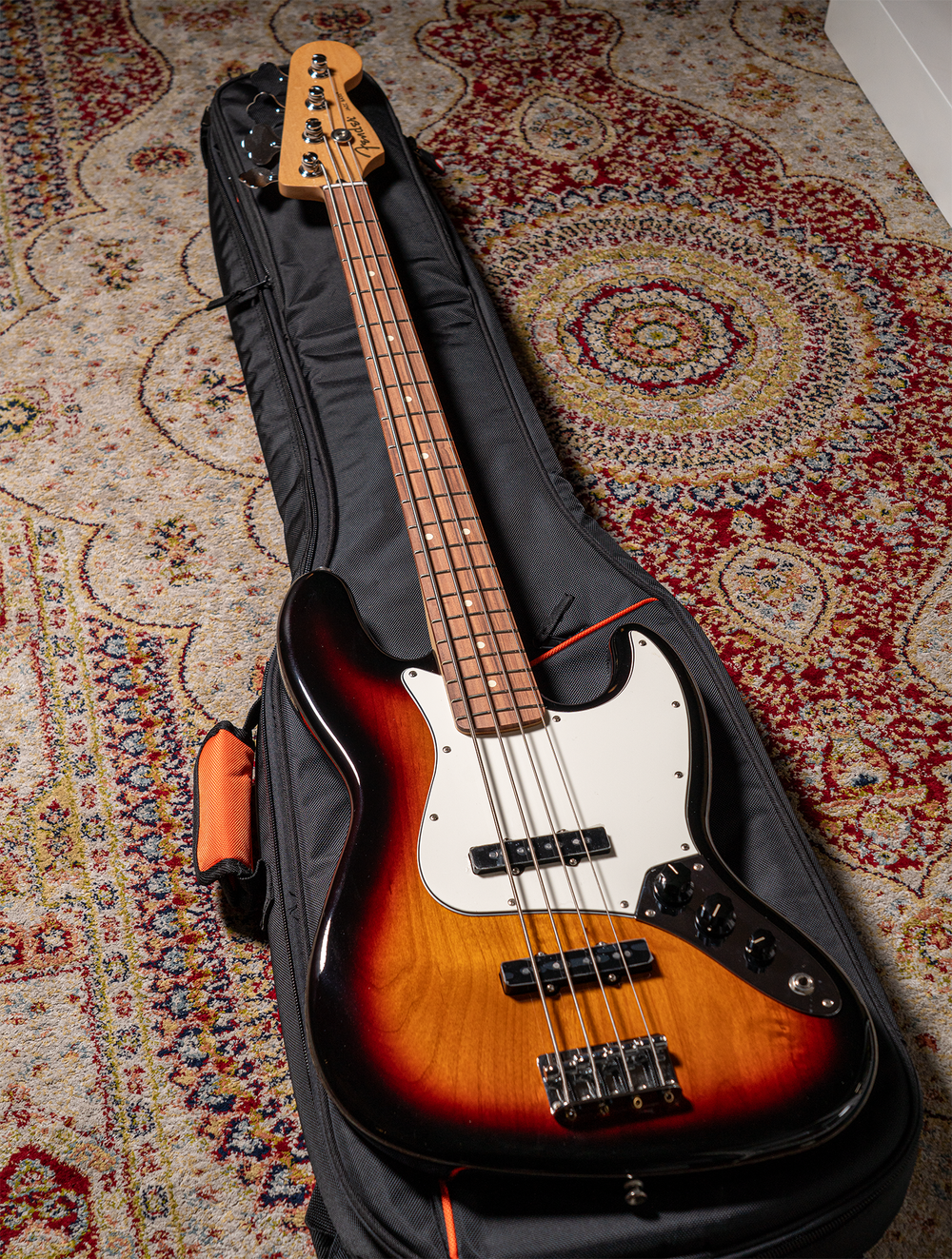 2020 Fender Mexico Player Jazz Bass 3-Color Sunburst — GUITARSOFA SHOP
