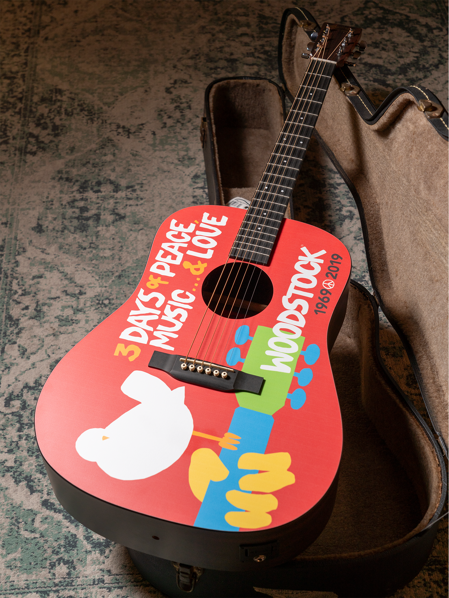2019 Martin Woodstock 50th Anniversary DX Dreadnought