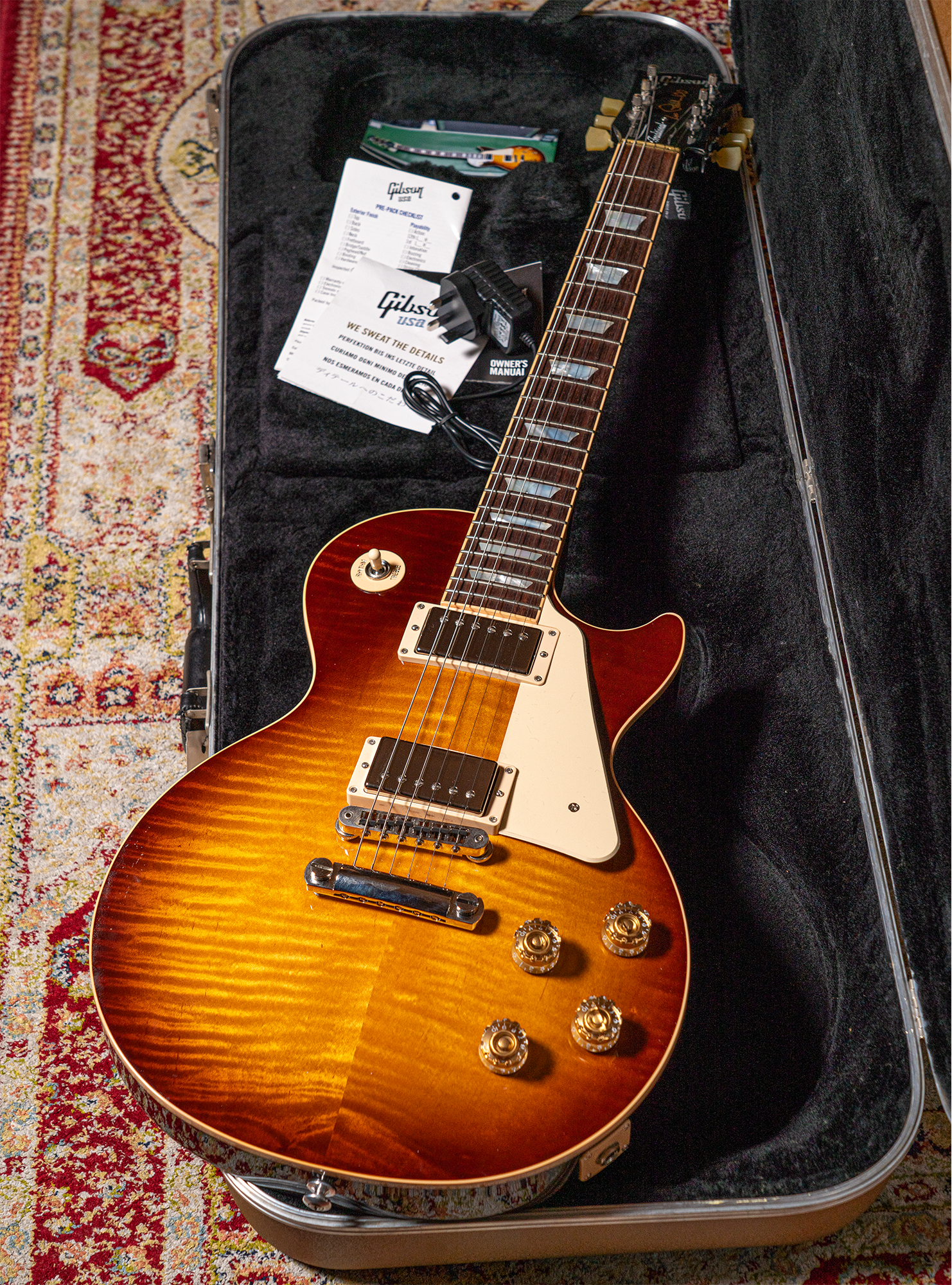 2015 Gibson Les Paul 100th Les Paul Traditional Heritage Cherry Sunburst