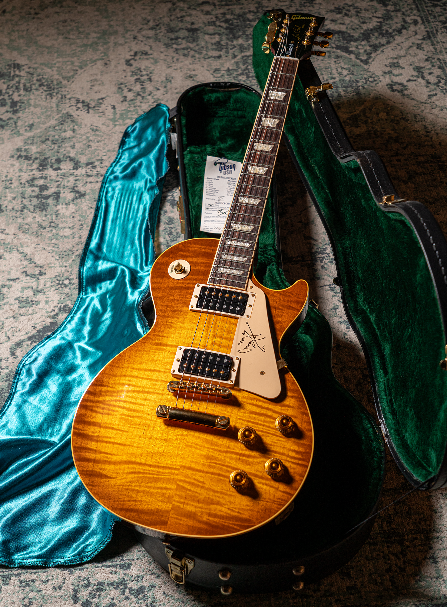 1995 Gibson Limited Edition Jimmy Page Signature Les Paul Standard Honey Burst  (1 of 400)