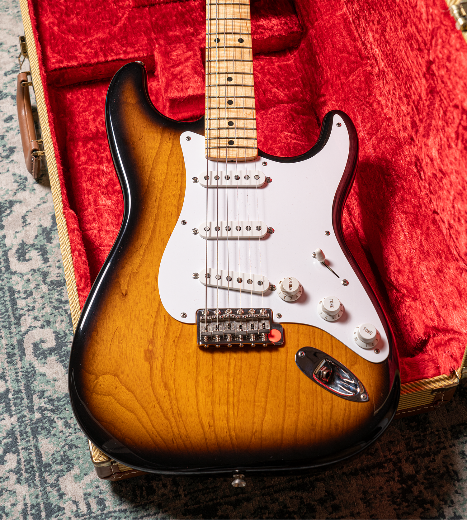 1993 Fender Custom Shop 1954 Strat Reissue NOS 2-Tone Sunburst