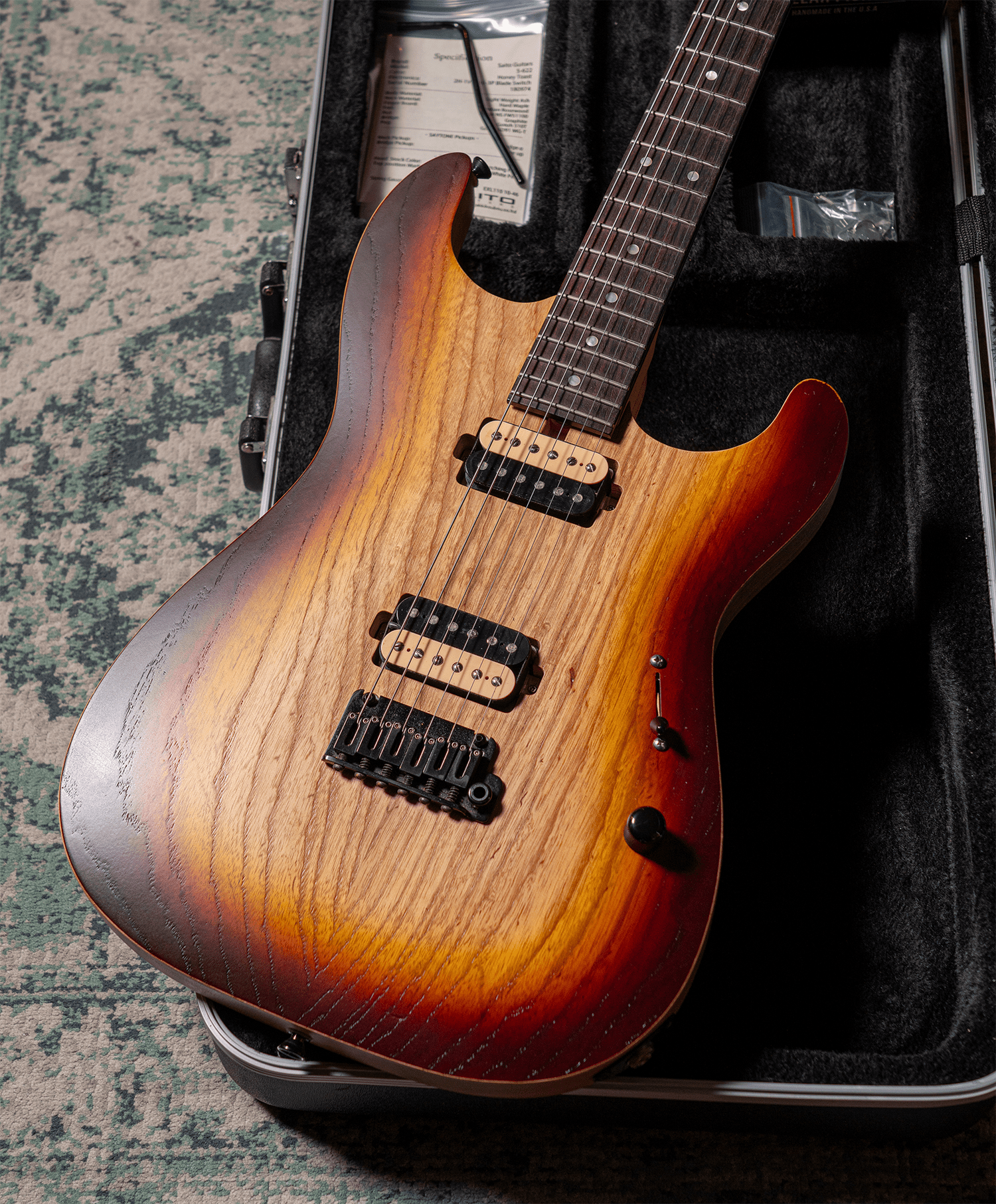 SAITO GUITARS S-622 Carrot Orange SAITO GUITARS S-622 - Carrot