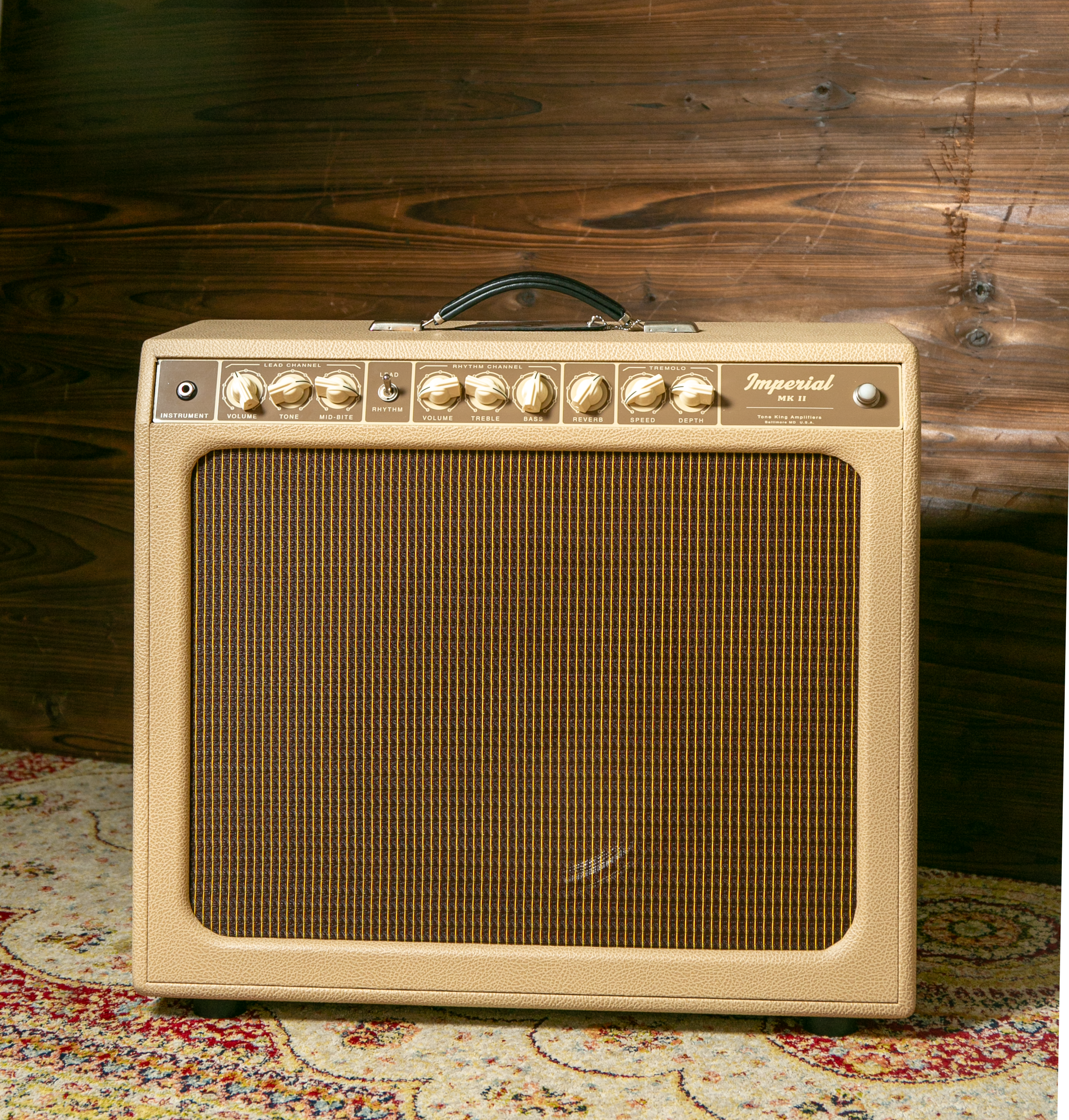 Used Tone King Imperial MKII 1 x 12" 20w Combo Cream