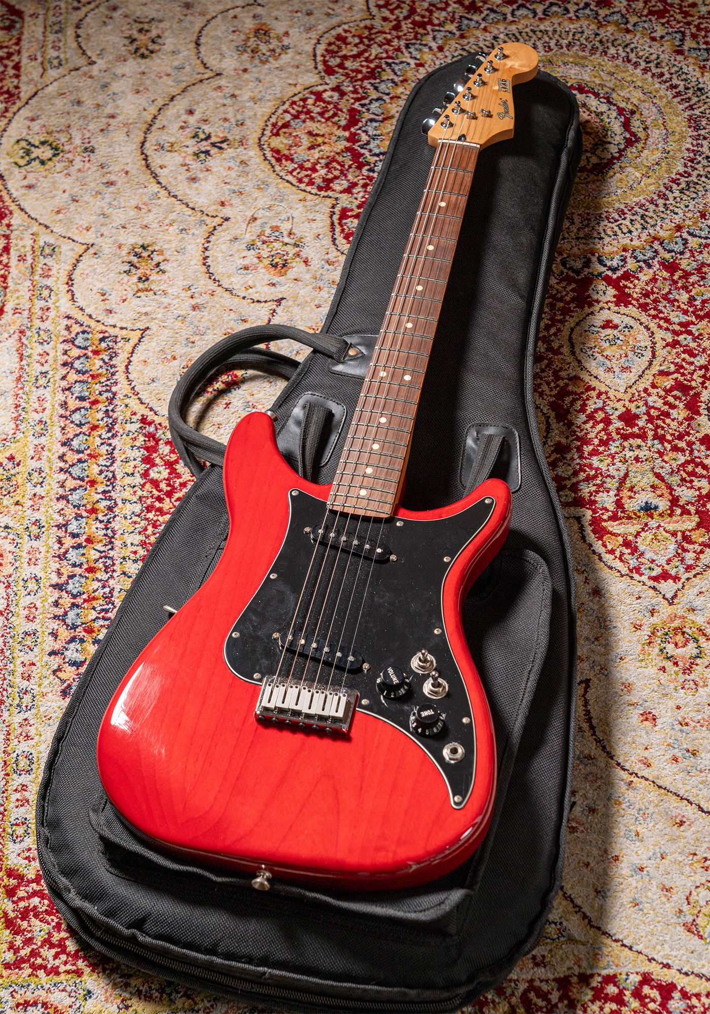 2019 Fender Mexico Player Lead II Crimson Red