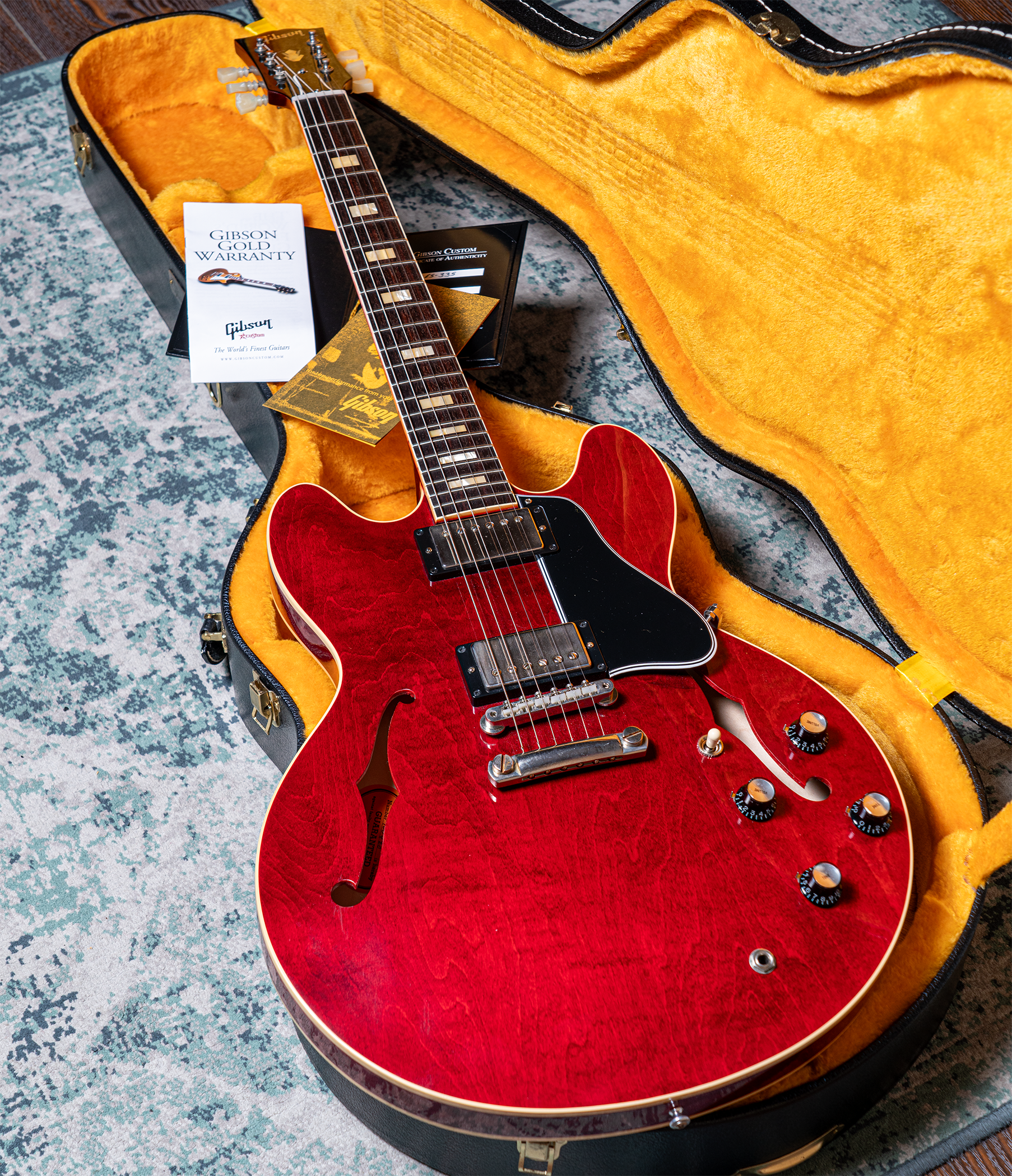 2020 Gibson Custom Shop '64 ES-335 Semi Hollowbody VOS Sixties Cherry
