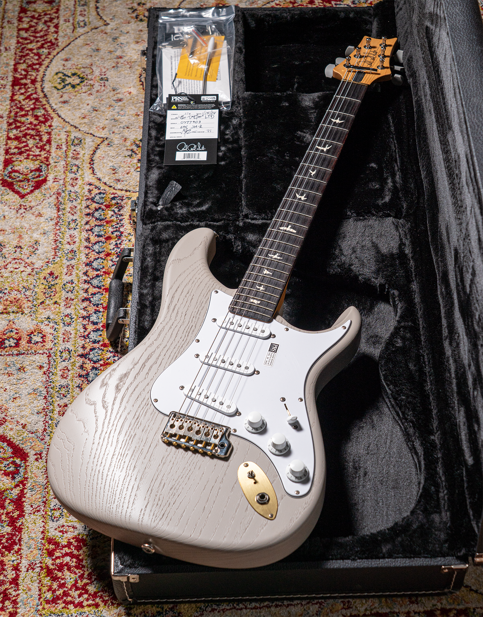 2023 PRS Limited Edition John Mayer Silver Sky "Dead Spec" Moc Sand Satin (1 of 1000)