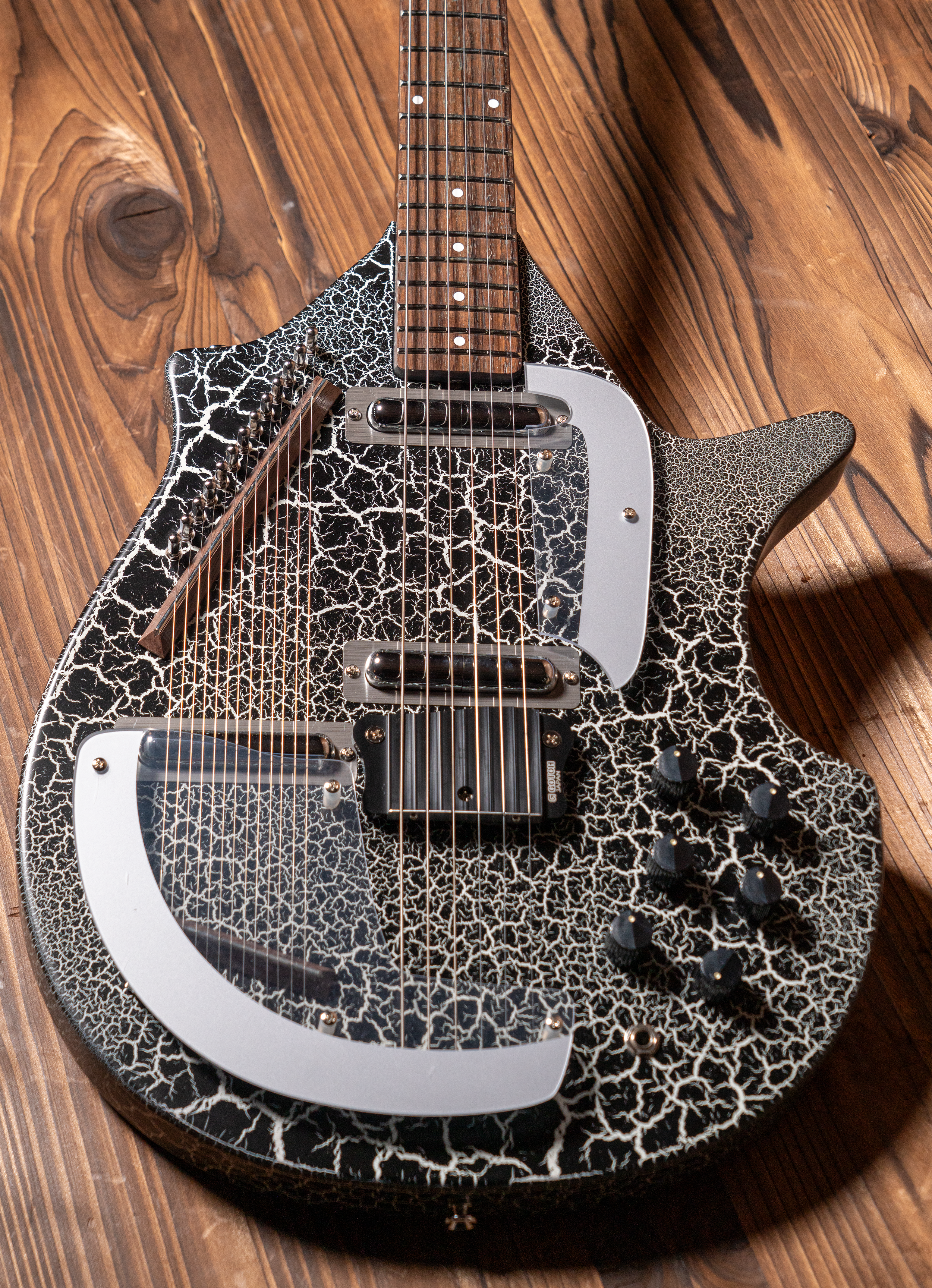 Pre owned 2026 Danelectro Sitar Black Crackle (Made in Korea)