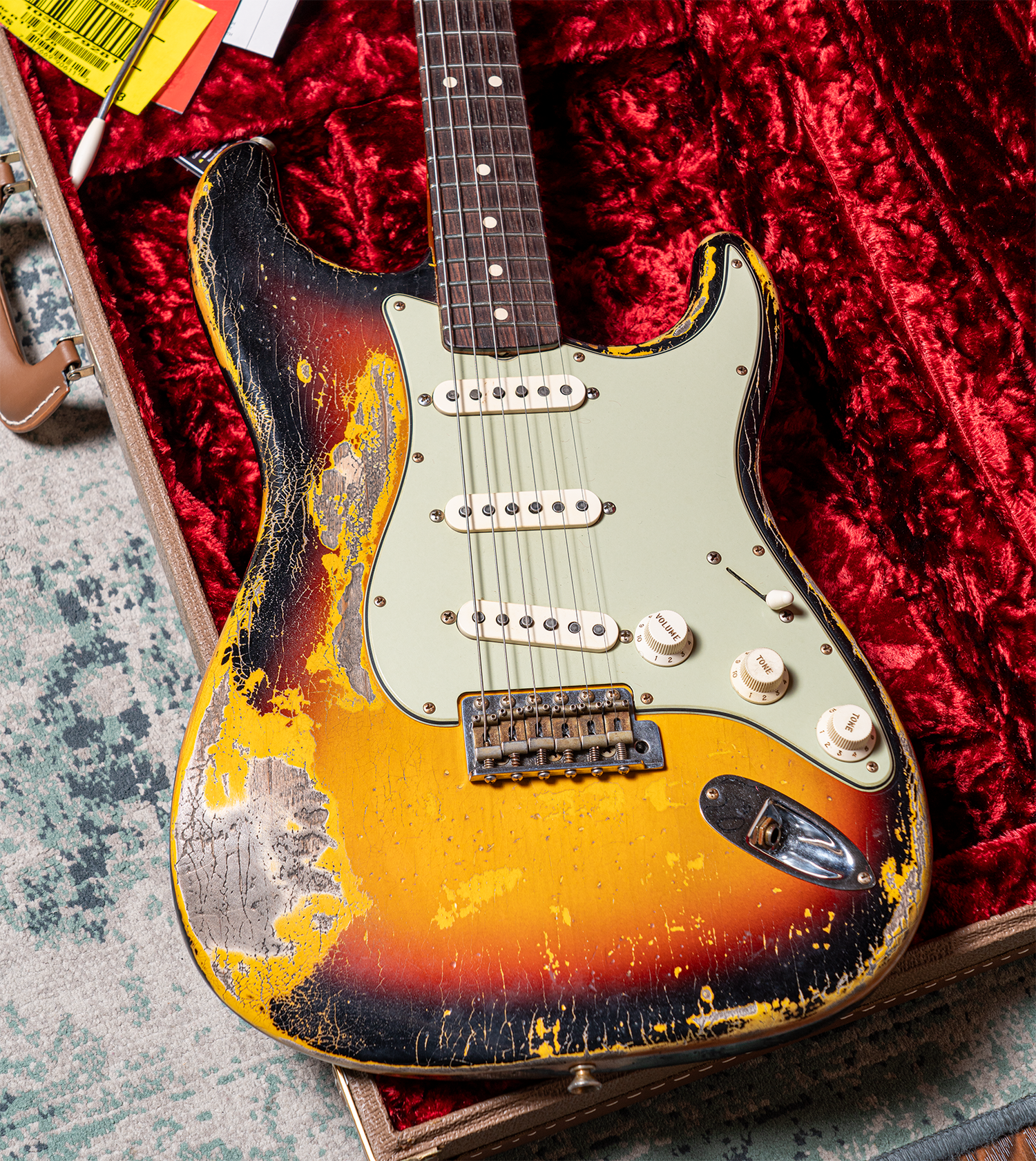 ☆ Custom Oder Relic Guitar ☆ 2023 Fender Custom Shop '63 Strat Heavy Relic MBS By Greg Fessler