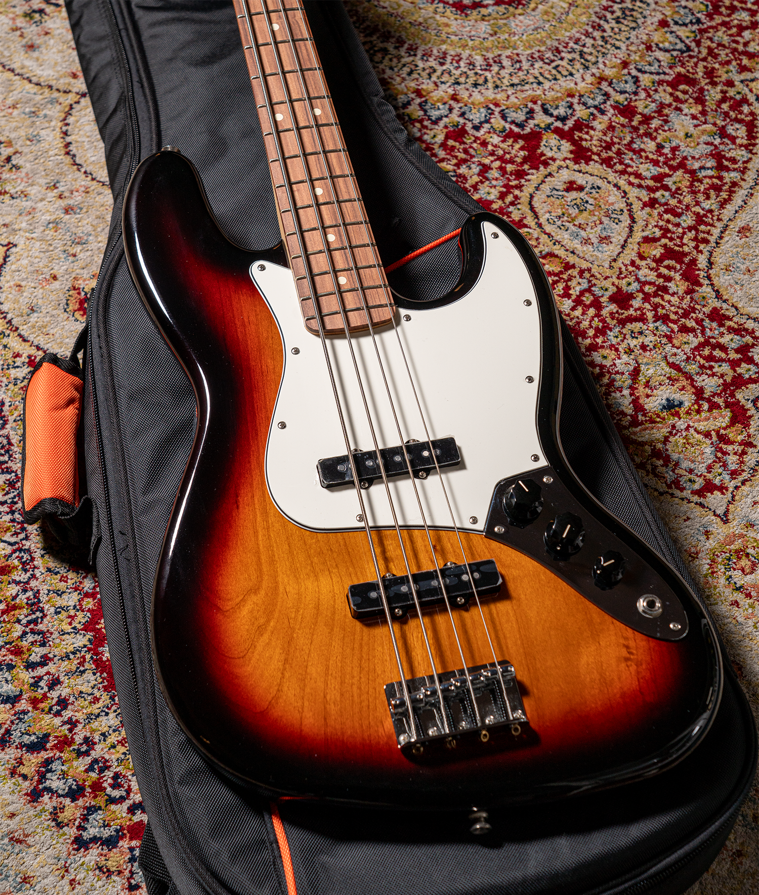 2020 Fender Mexico Player Jazz Bass 3-Color Sunburst — GUITARSOFA SHOP