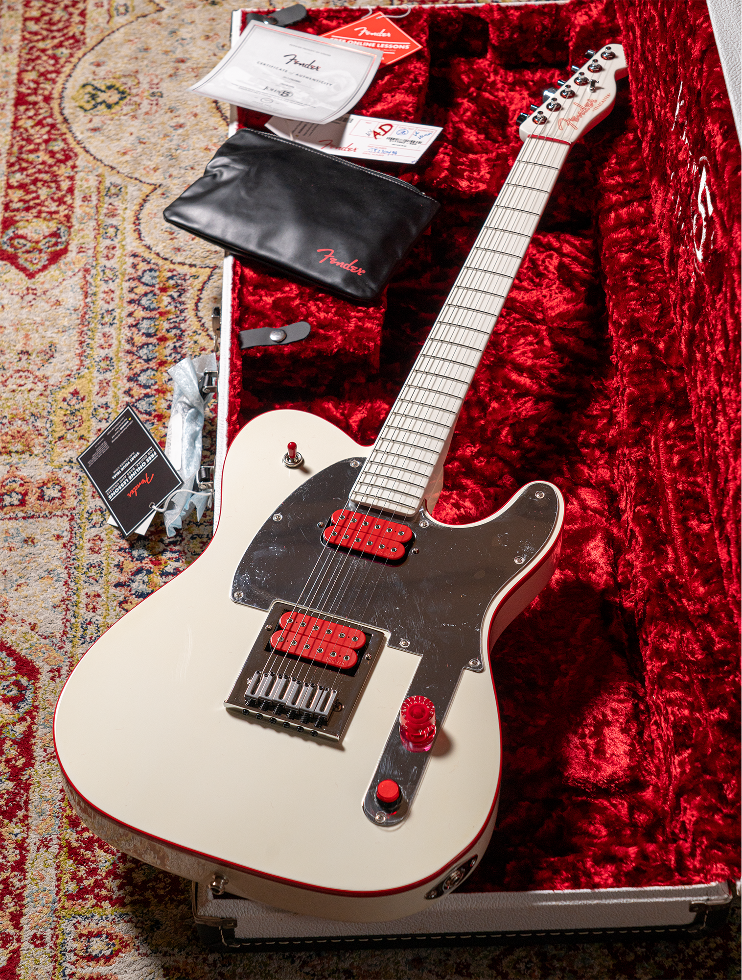 Fender John 5 Ghost Arctic White Telecaster Limited Edition (1 of 600)
