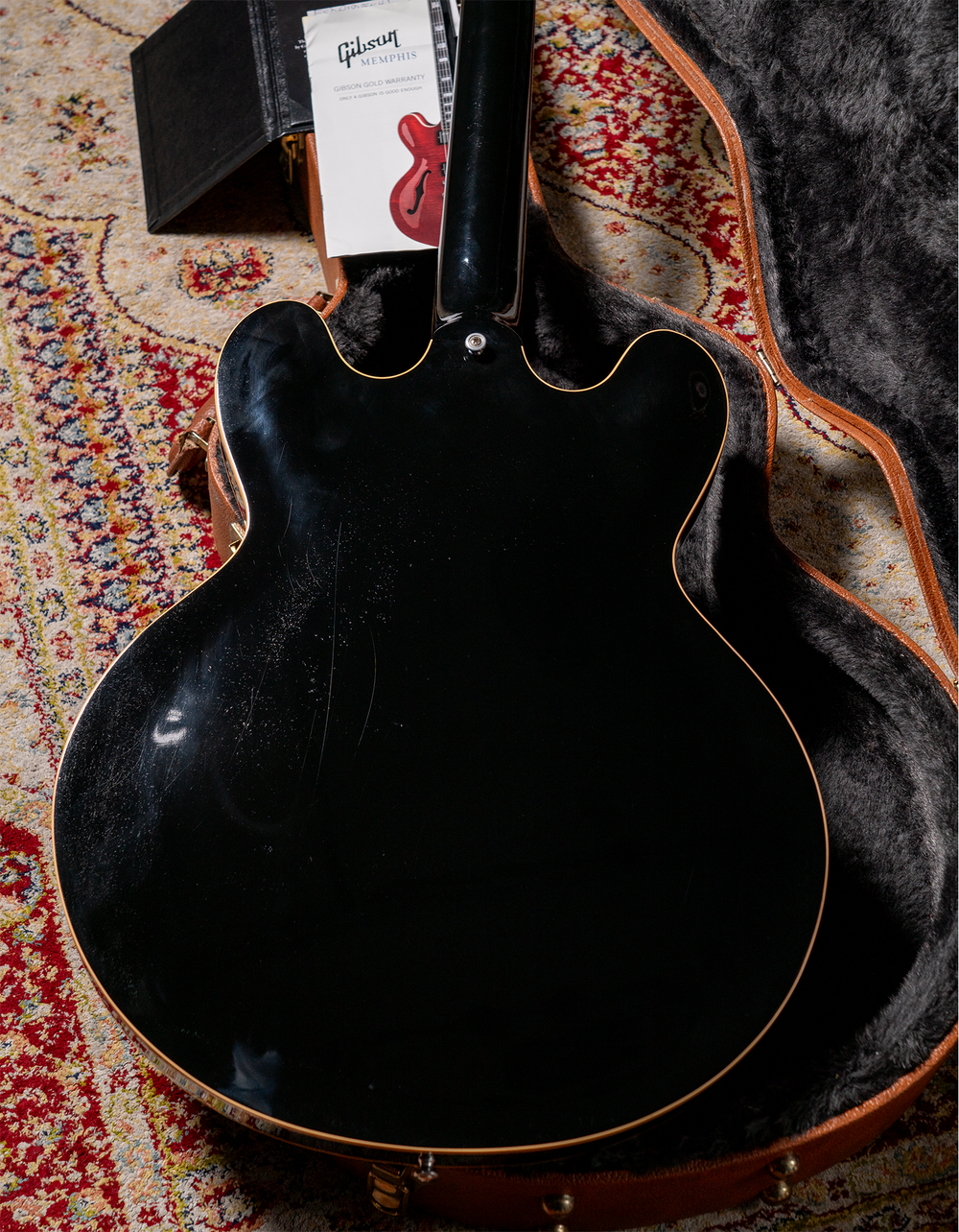 2017 Gibson Memphis ES-335 Traditional Semi Hollowbody Ebony