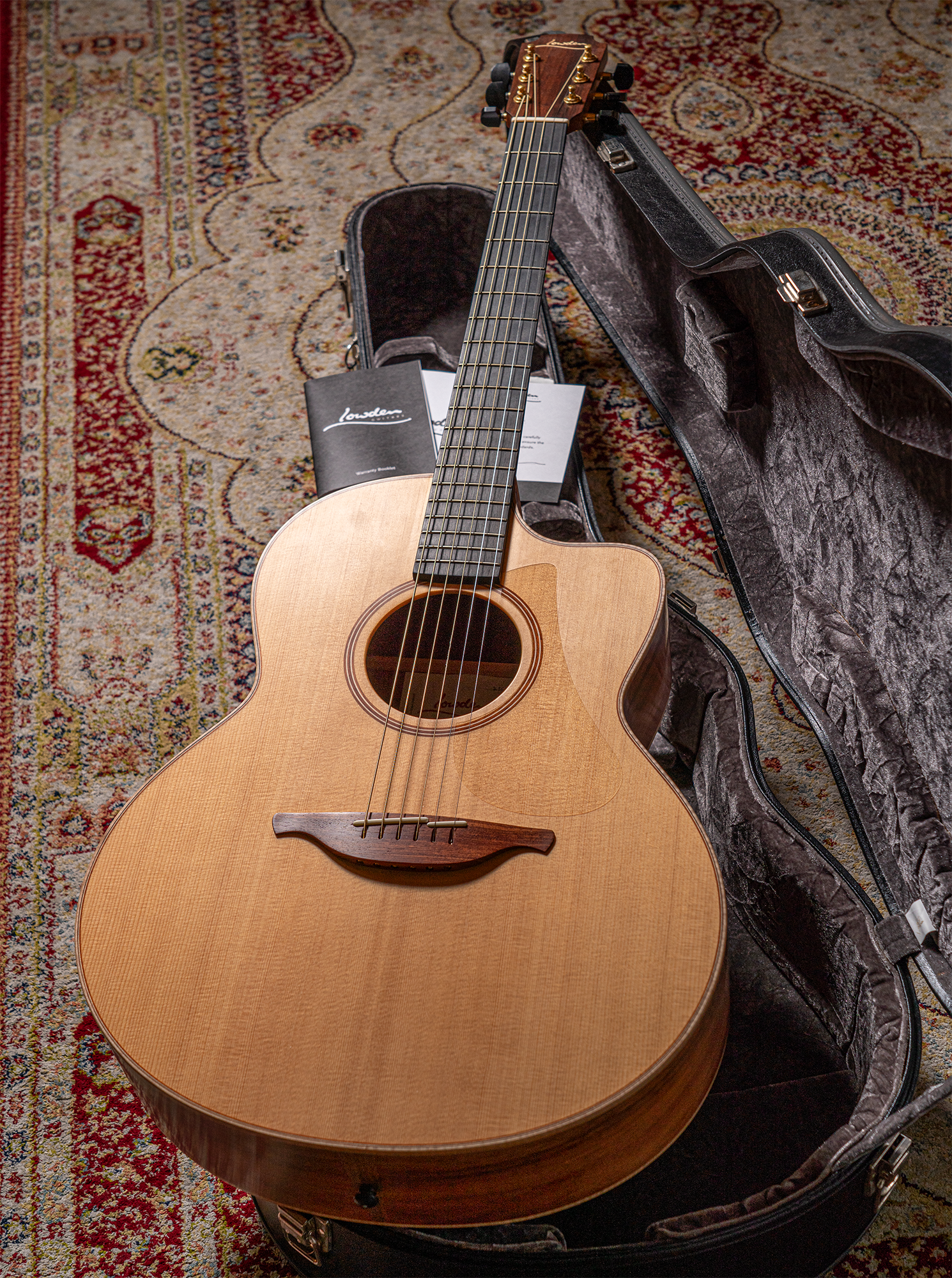 Pre-owned 2022 Lowden F-34C Koa | Sitka Spruce