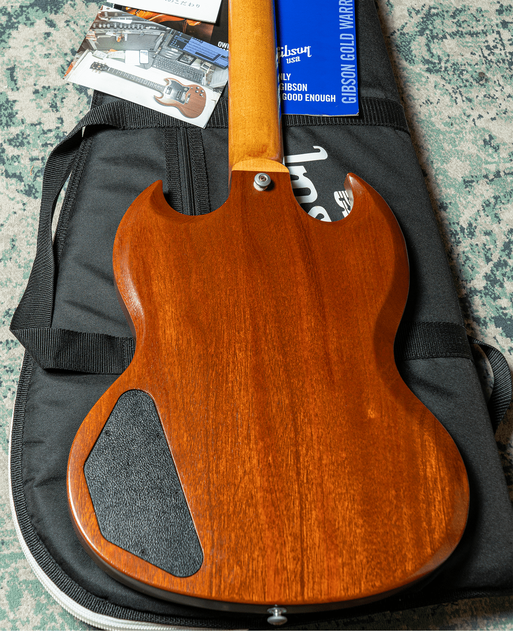 清貨特價 ! 2019 Gibson SG Tribute Satin Walnut — GUITARSOFA SHOP