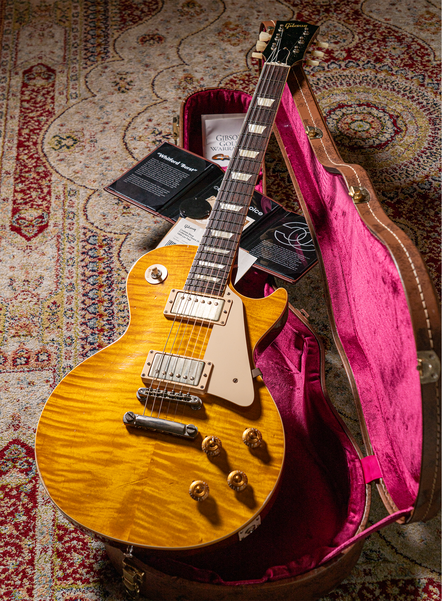 2014 Gibson Custom Shop Collector's Choice #26 “Whitford 'Burst” Brad Whitford 1959 Les Paul Reissue Aged Limited (1 of 300)