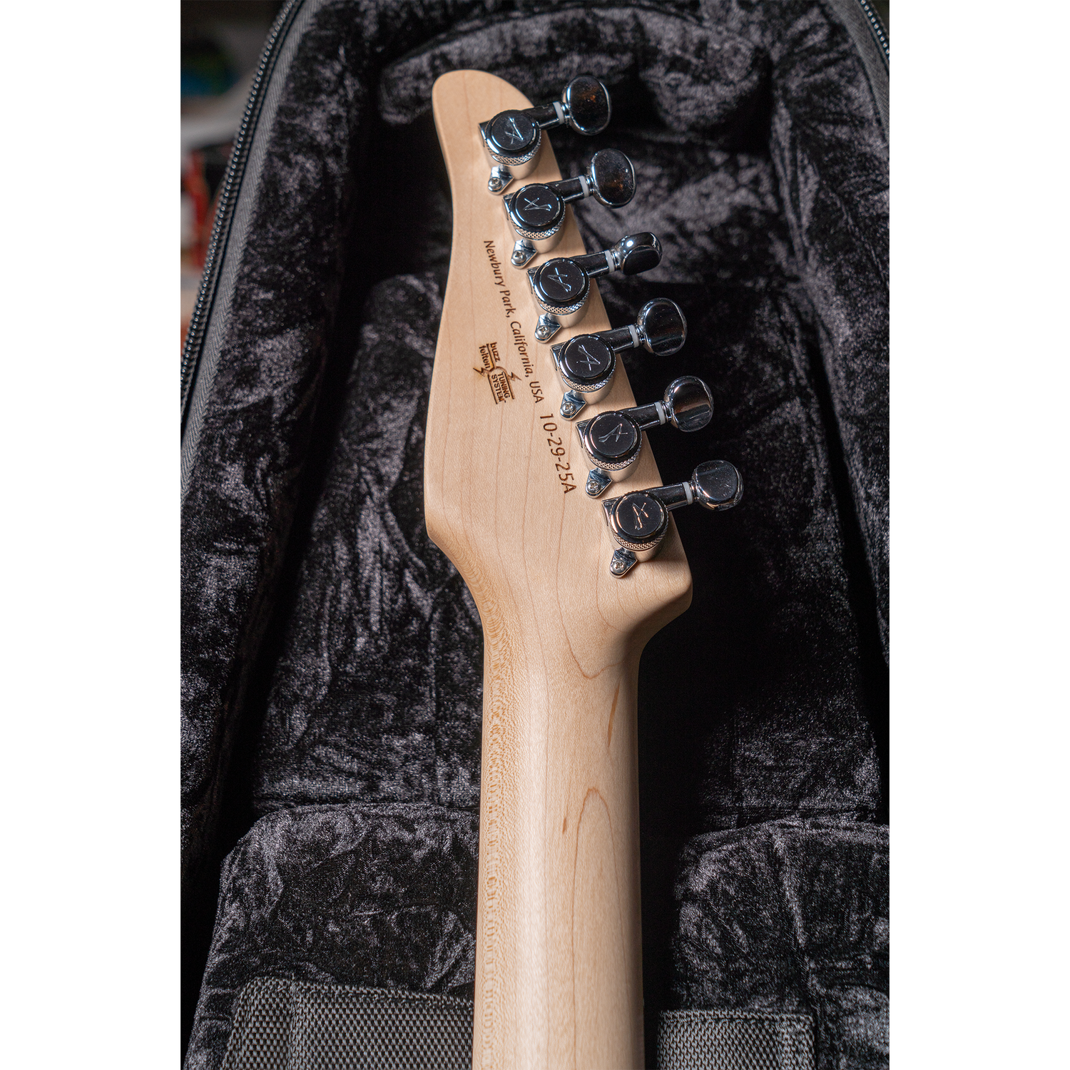Tom Anderson Drop Top Classic Shortly Natural Arctic Blue Burst