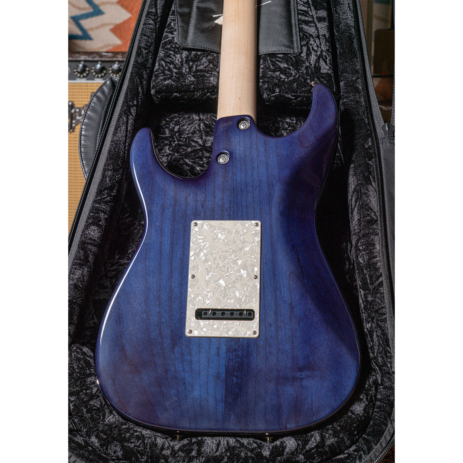 Tom Anderson Drop Top Classic Shortly Natural Arctic Blue Burst Tom Anderson Drop Top Classic Shortly Natural Arctic Blue Burst