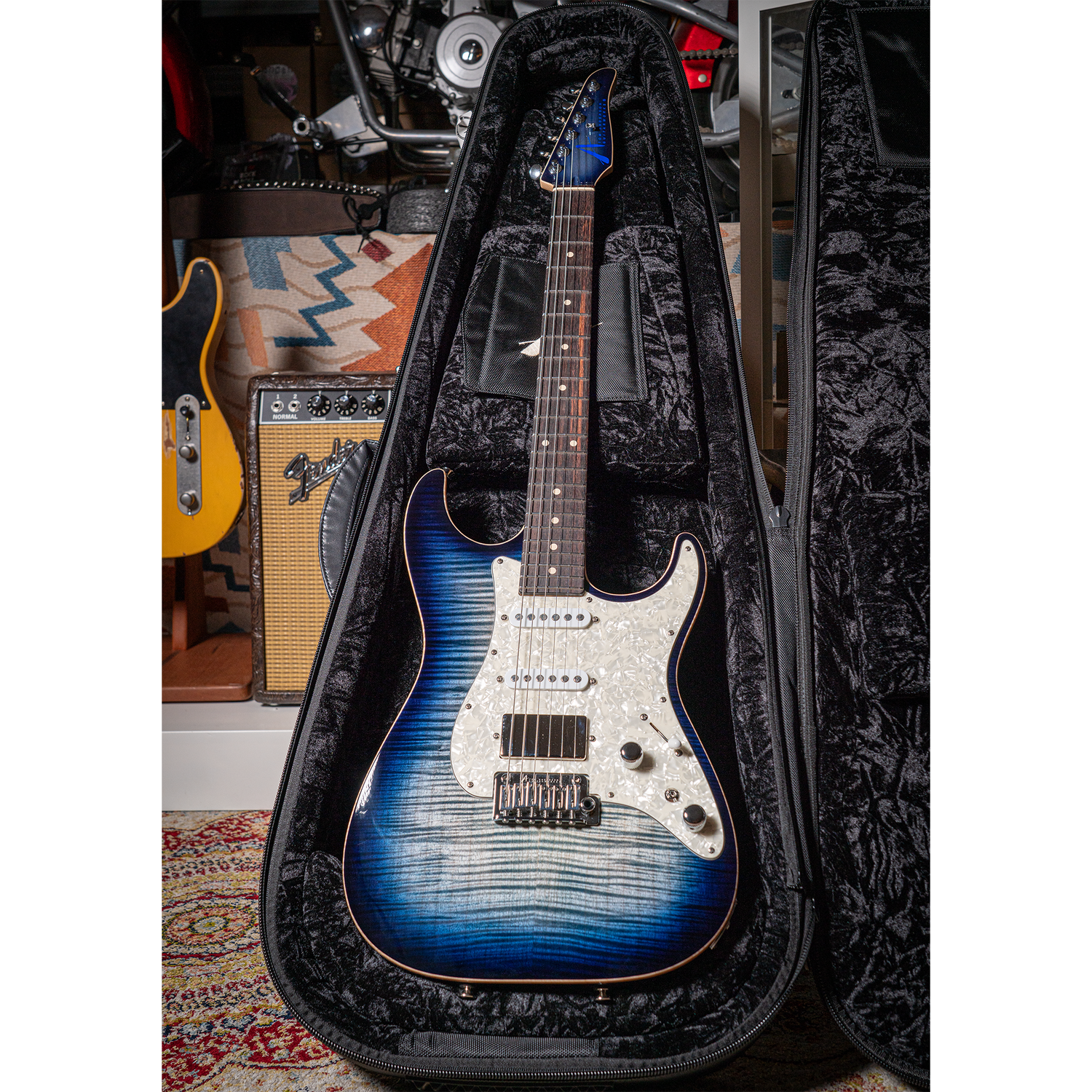 【美品】Tom Anderson Drop Top Classic Tom Anderson Drop Top Classic Shortly Natural Arctic Blue Burst