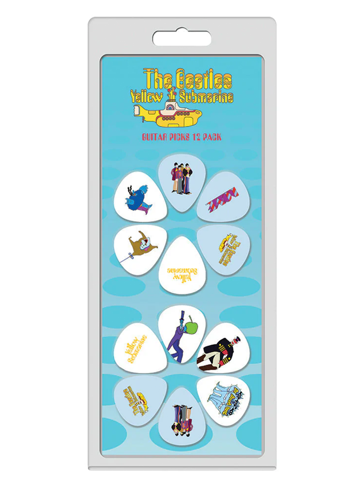 Perri's 12 Pick Set  - Beatles Yellow Submarine