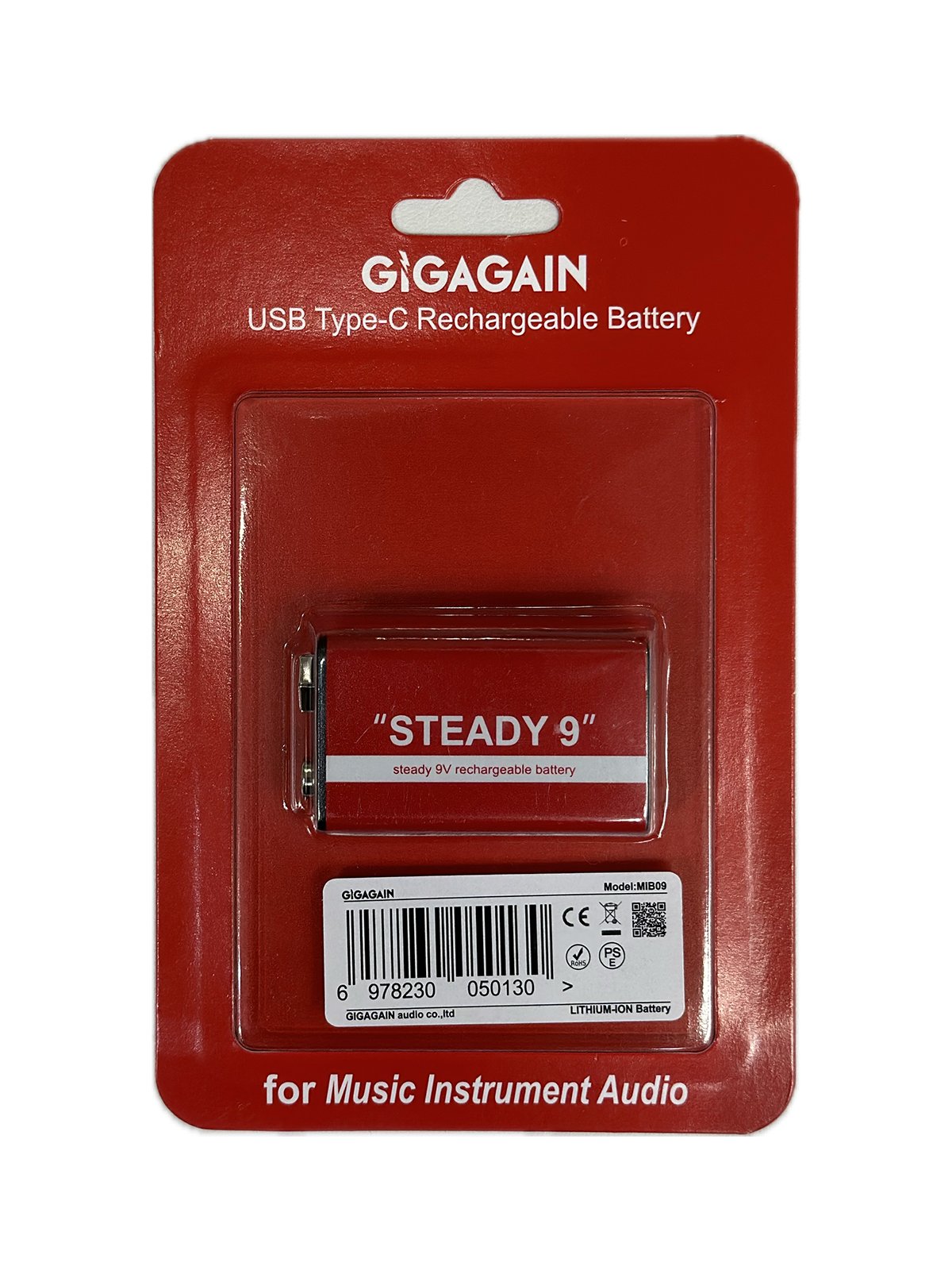 Gigagain Steady 9 Rechargable Battery