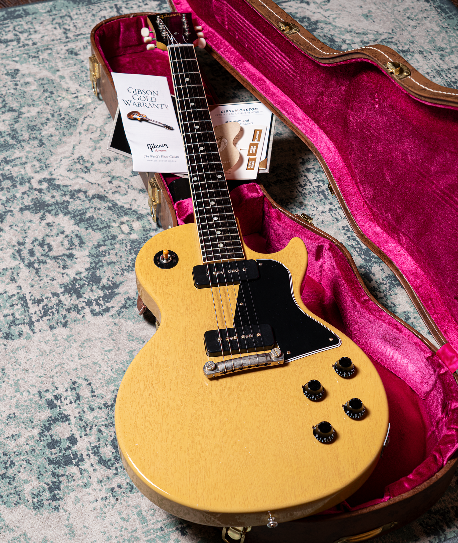 2020 Gibson Custom Shop Murphy Lab '57 Les Paul Special TV Yellow