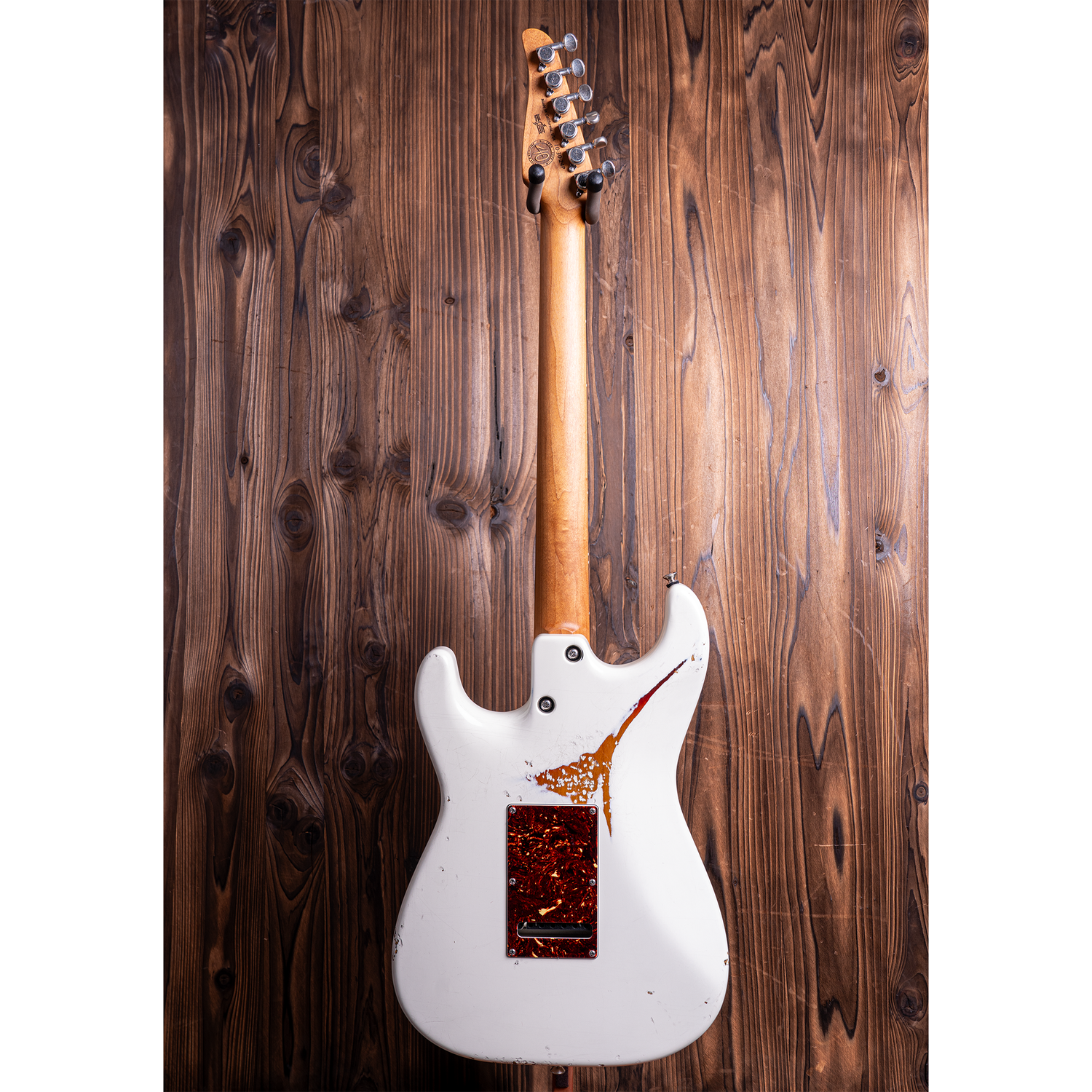 【美品】Tom Anderson Icon Classic Tom Anderson Guitars - Icon Classic - Black over Olympic White