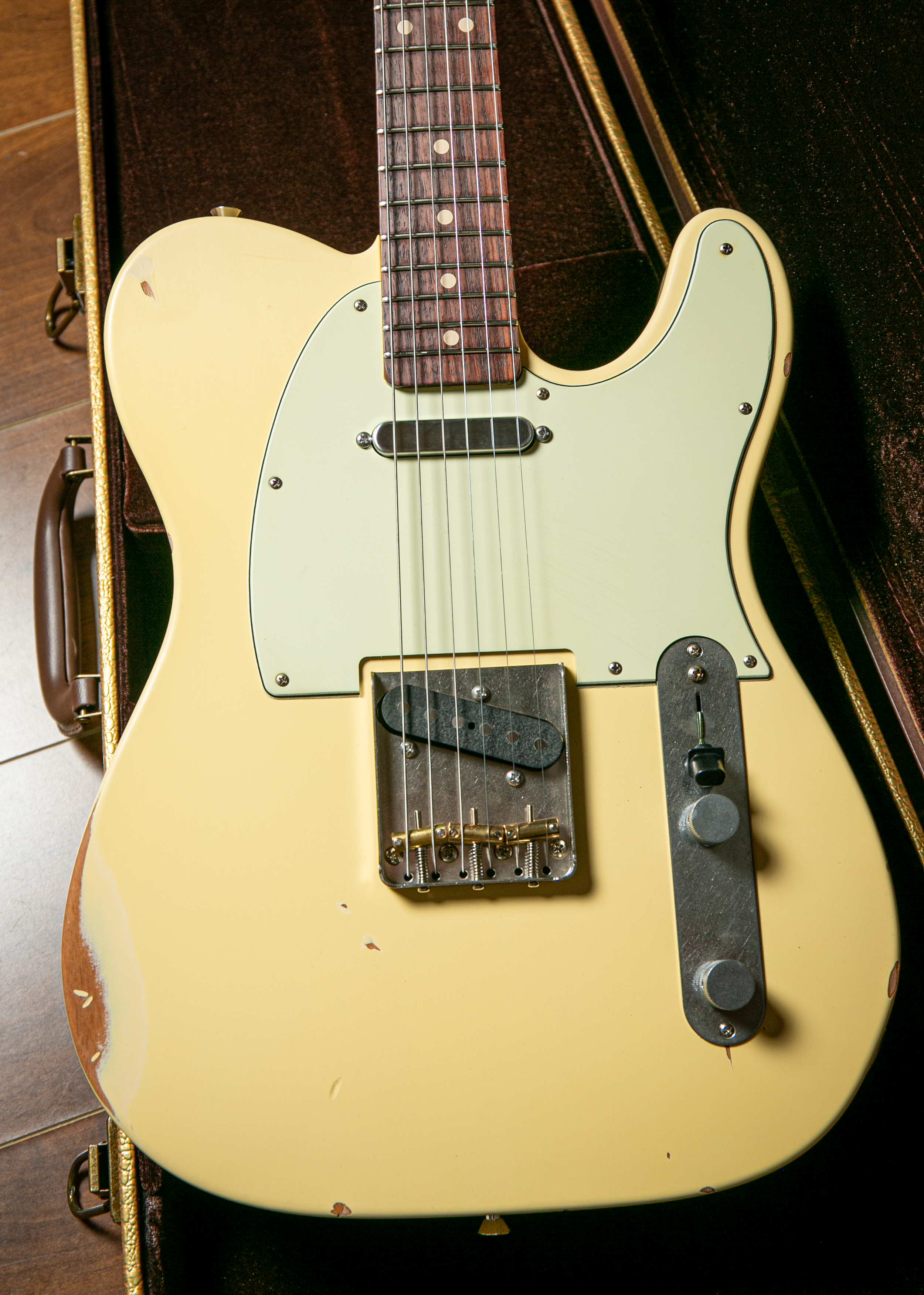 Nashguitars T-63 Vintage White Medium Aging