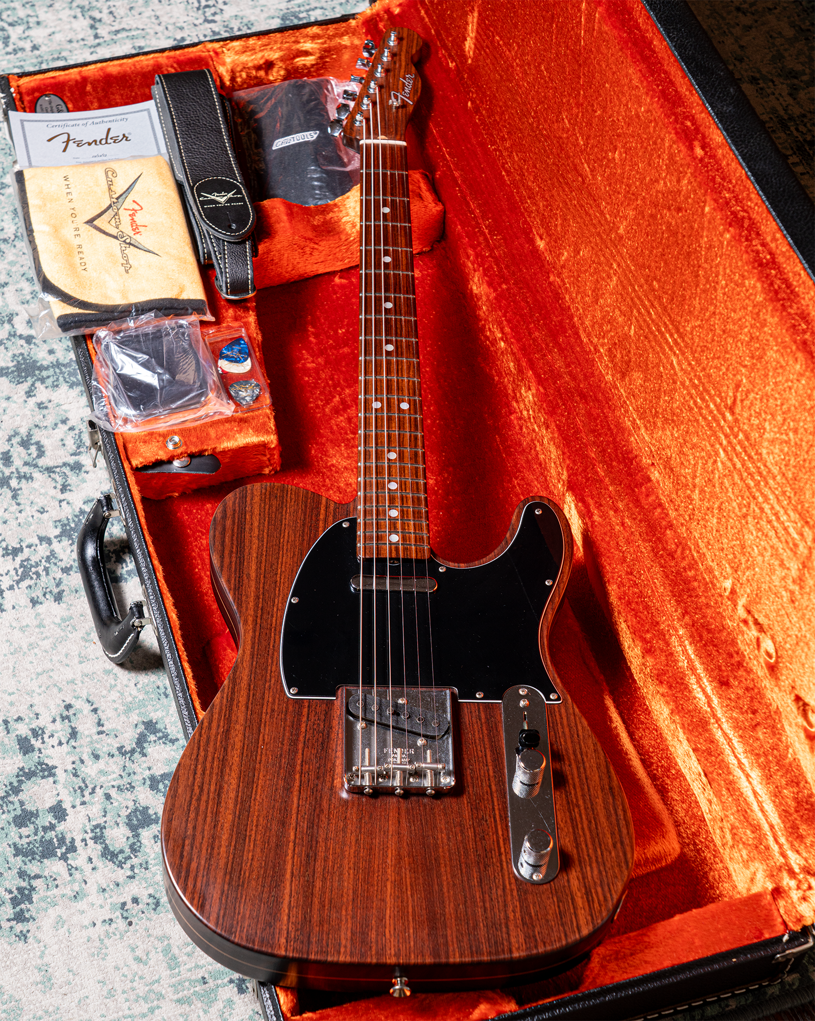 2013 Fender Custom Shop '69 All Rosewood Telecaster Closet Classic MBS By Dale Wilson