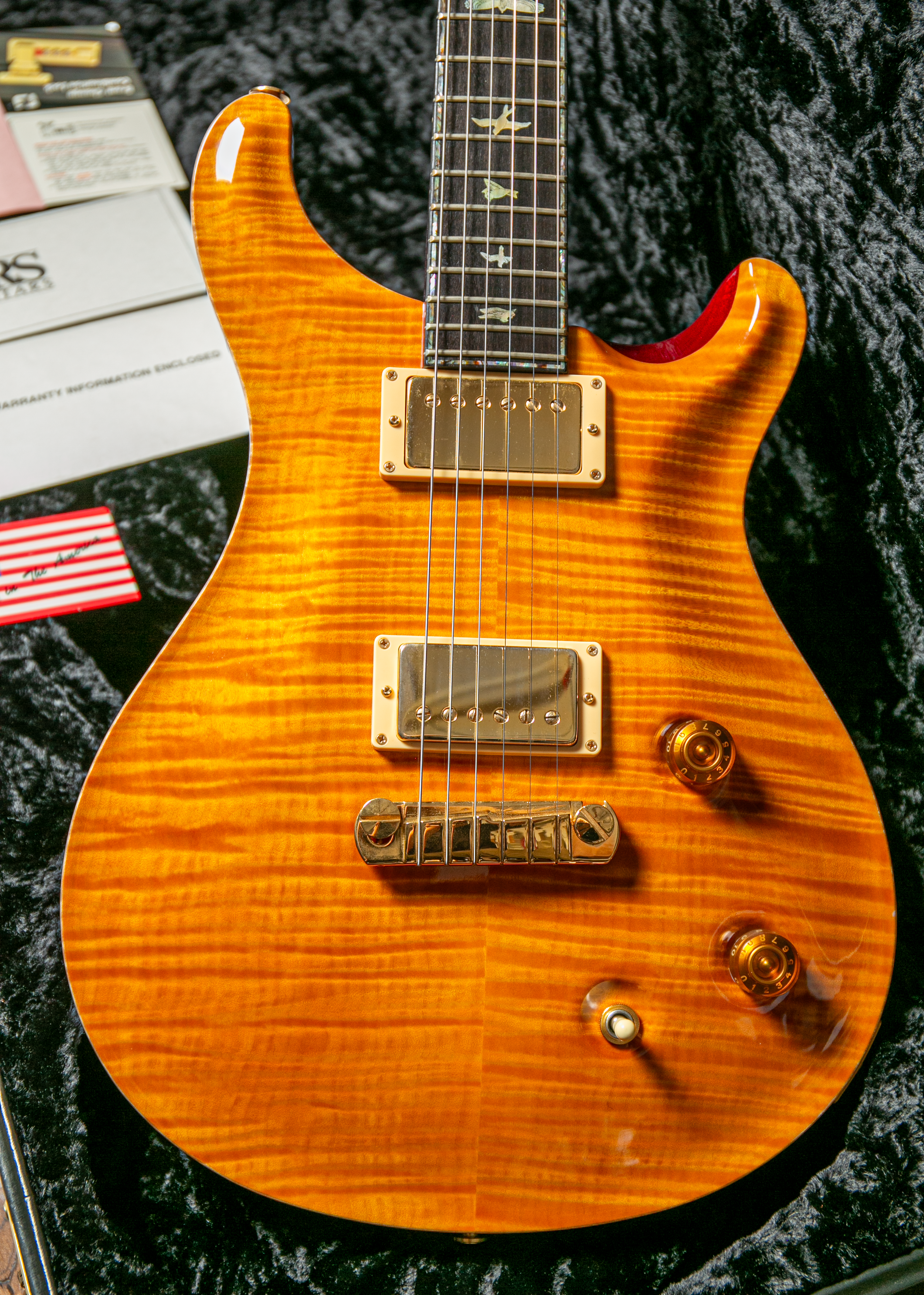 1995 PRS 10th Anniversary Artist Series Amber Burst Limited Edition (1 of 200)