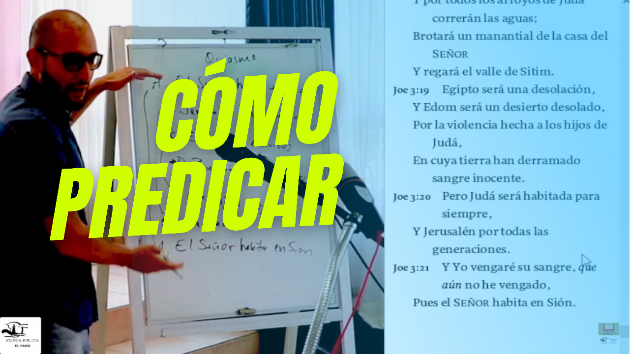 VIDEO: ¿Cómo preparar un sermon expositivo?