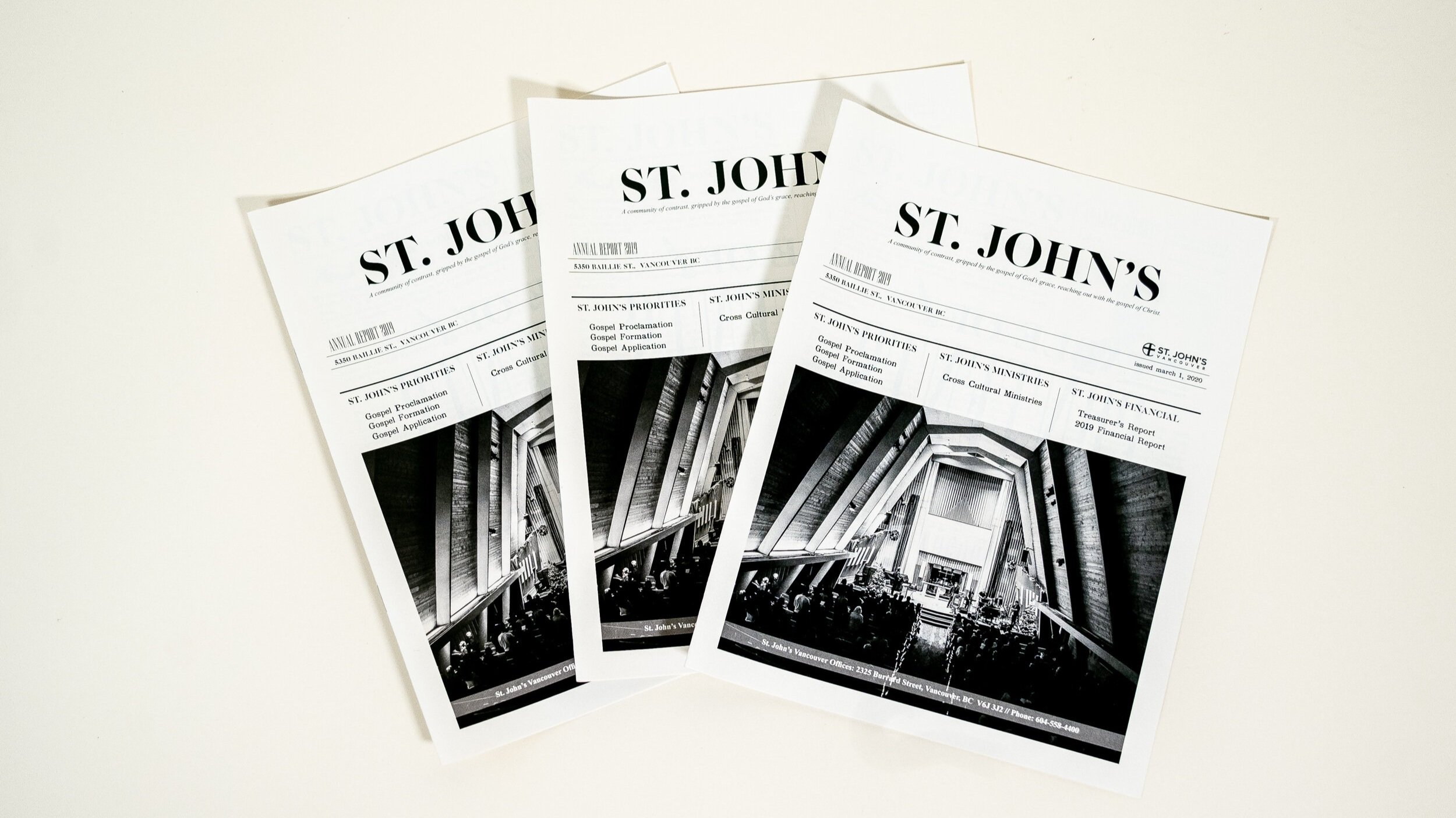 St. John's Vancouver | Annual Report 2019