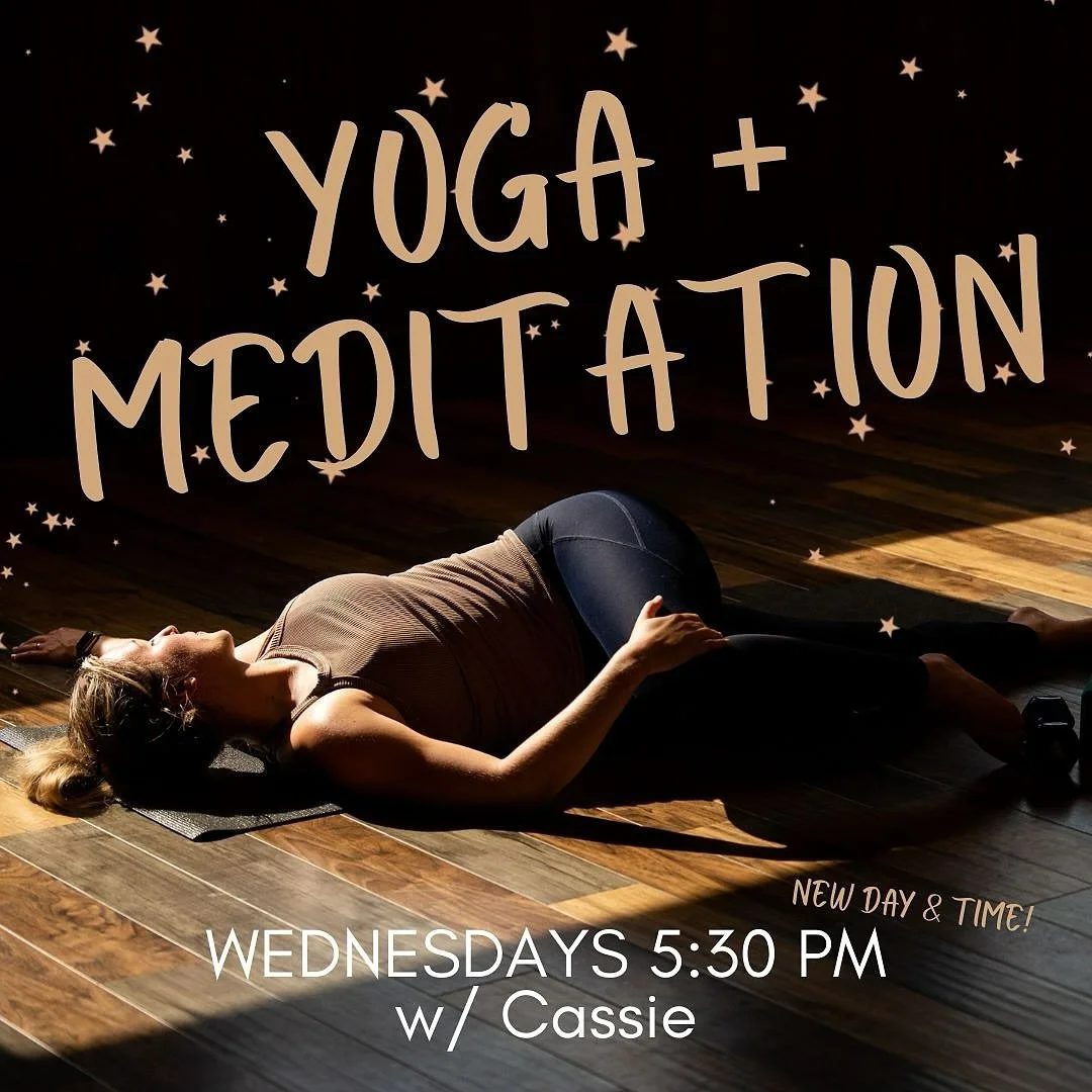 Starting September 3rd, my Yoga &amp; Meditation will be on Wednesdays at 5:30-6:30pm at @haywardfitnessfanatics!