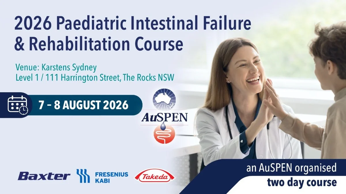 Register now for the 2026 Paediatric Intestinal Failure &amp; Rehabilitation Course