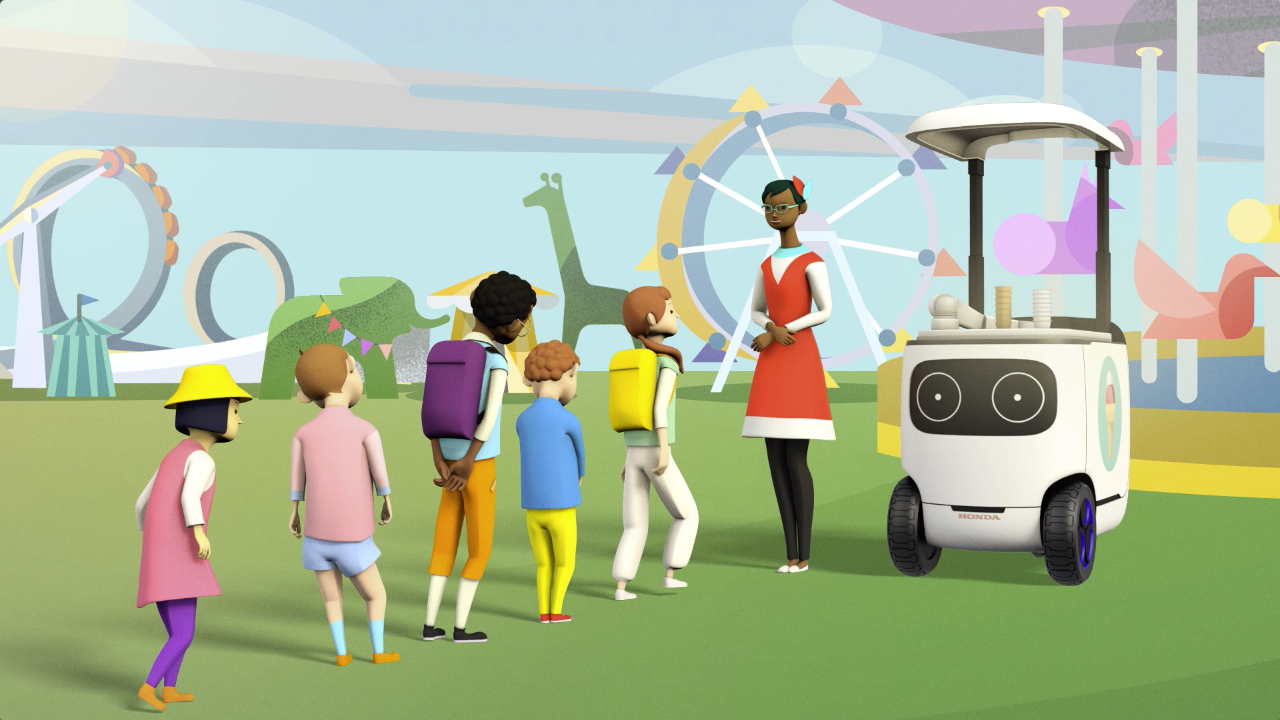 Honda CES 2018 Animation Robots Wide Screen.png