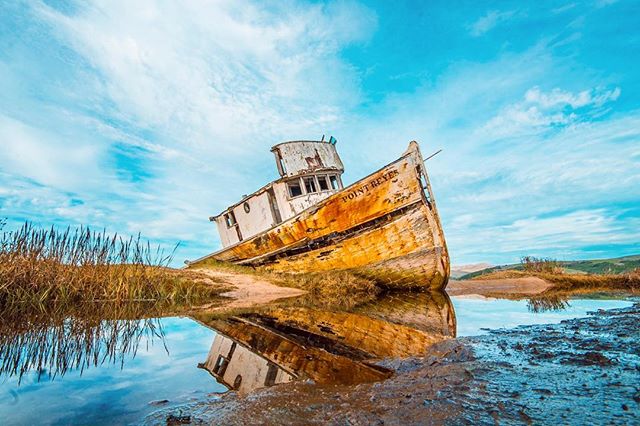 #norcal #bayarea #marincounty #marin #pointreyes #abandoned #boat #shipwreck