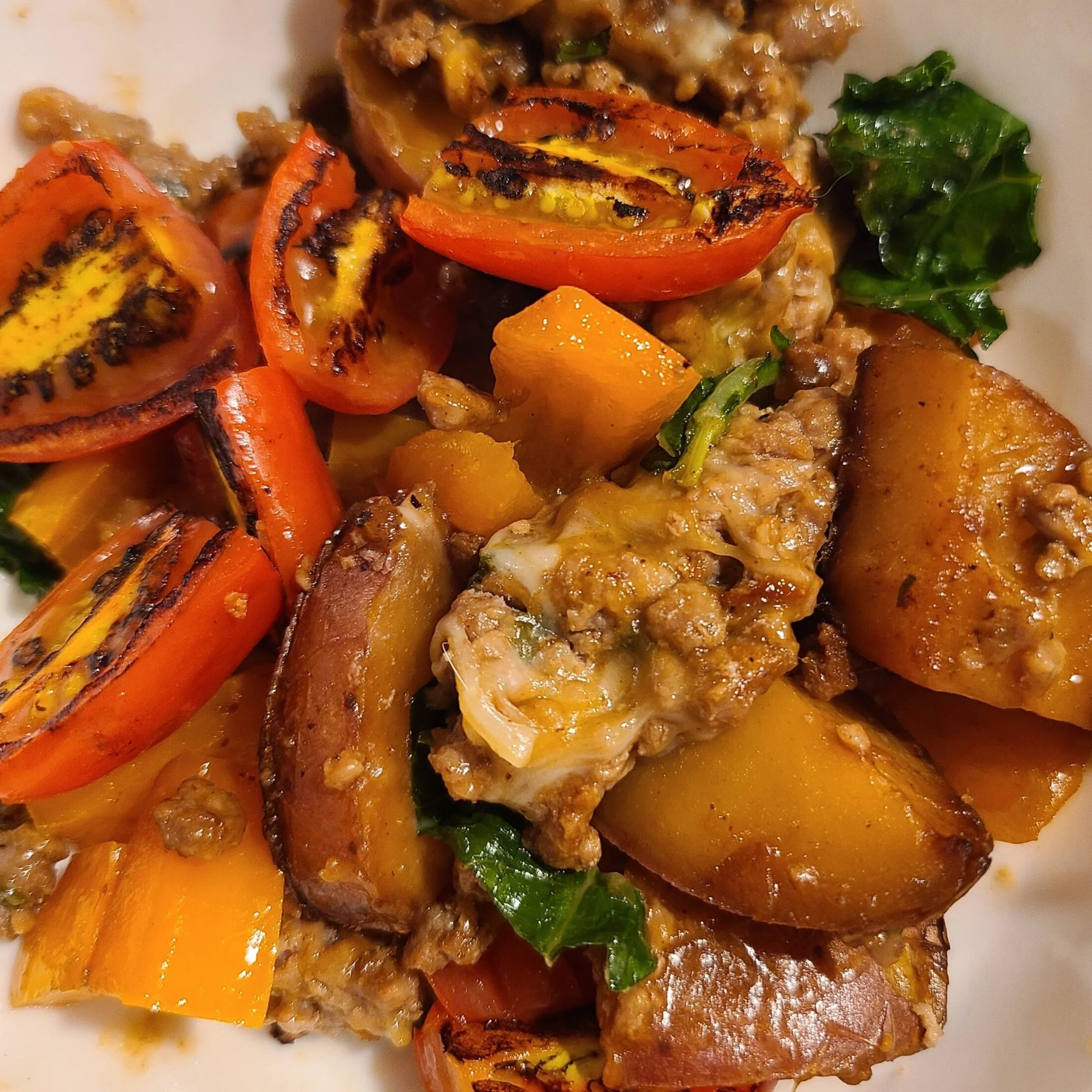 Disaccharidase Recipes: Potato Kale Scramble