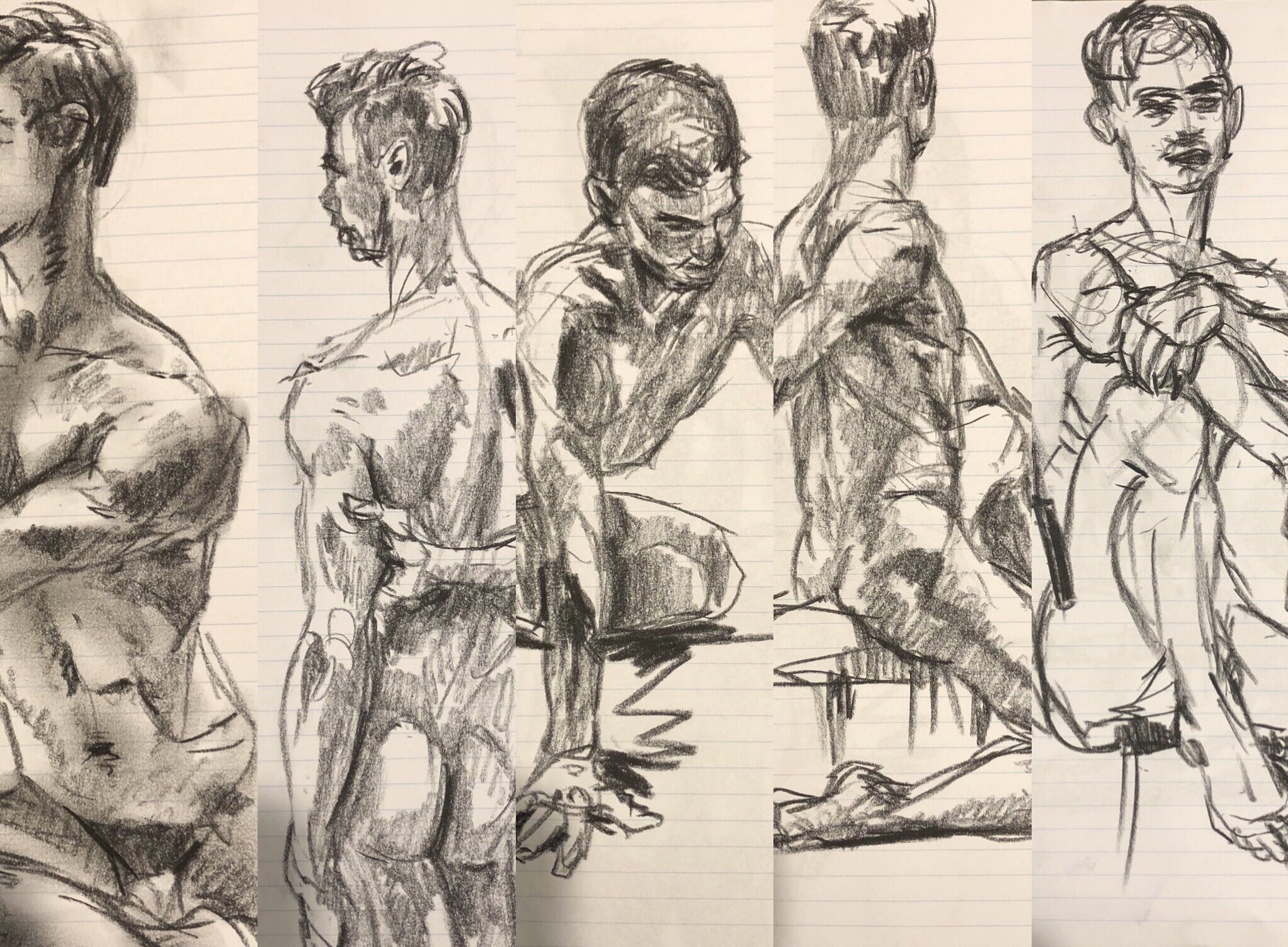 Life drawing study 2