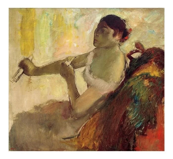 Portrait of Rose Caron, c. 1892, oil on canvas, 30 x 32 1/2 in. Collection Albright-Knox Art Gallery, Buffalo, New York, Charles Clifton, Charles W. Goodyear and Elisabeth H. Gates Funds, 1943