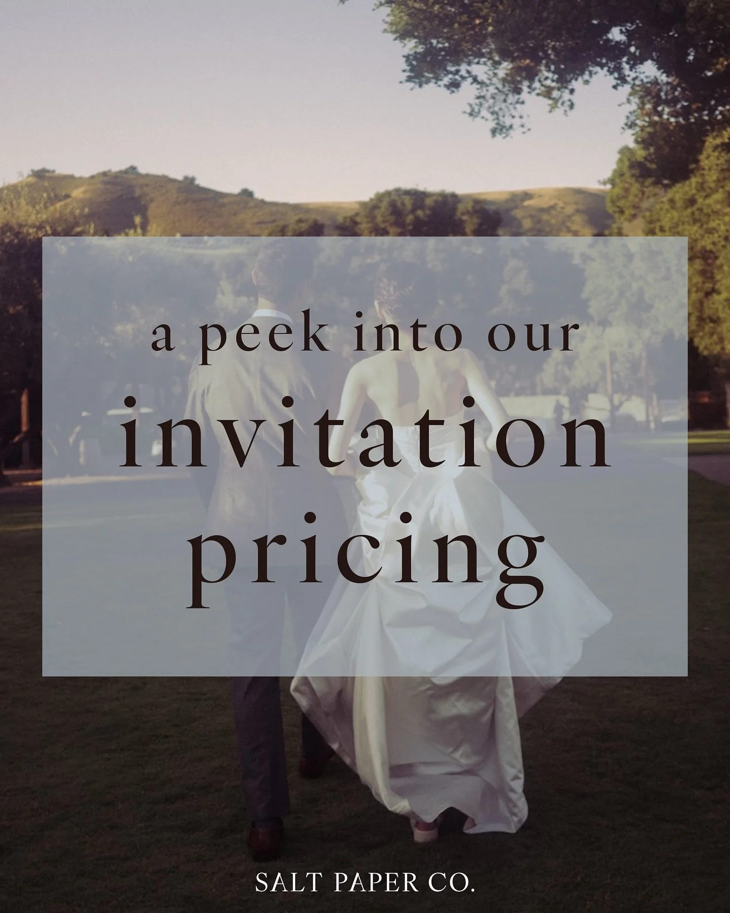 Wondering what our pricing looks like for our stationery? Here&rsquo;s a quick visual to break it down for you. 💌 

Feel free to reach out to us with any questions! We&rsquo;ll also be posting a guide for Day Of &Iacute;tems soon. 🩷