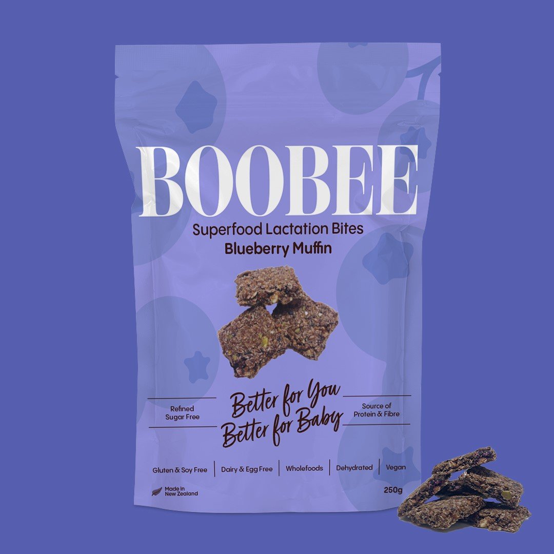 Superfood Blueberry Muffin Lactation Cookie Bites