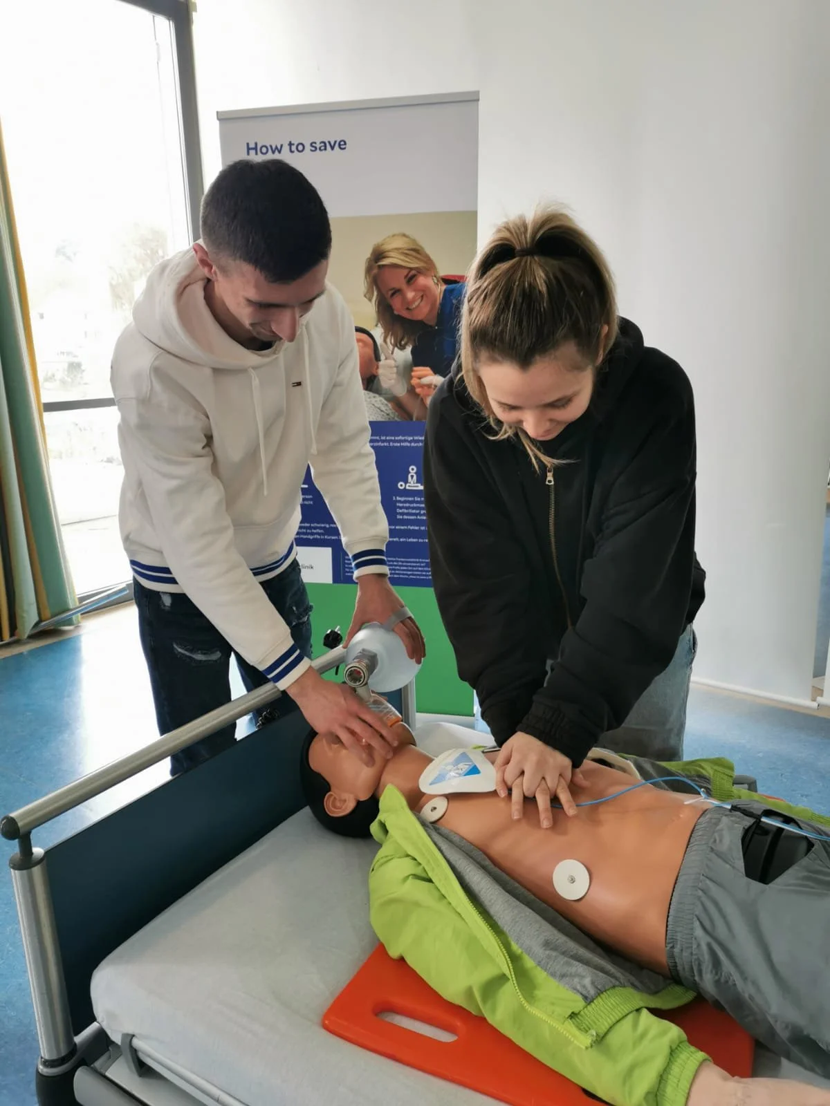 How to save a life! – Lebensrettende Sofortmaßnahmen im Helios-Klinikum Kronach 