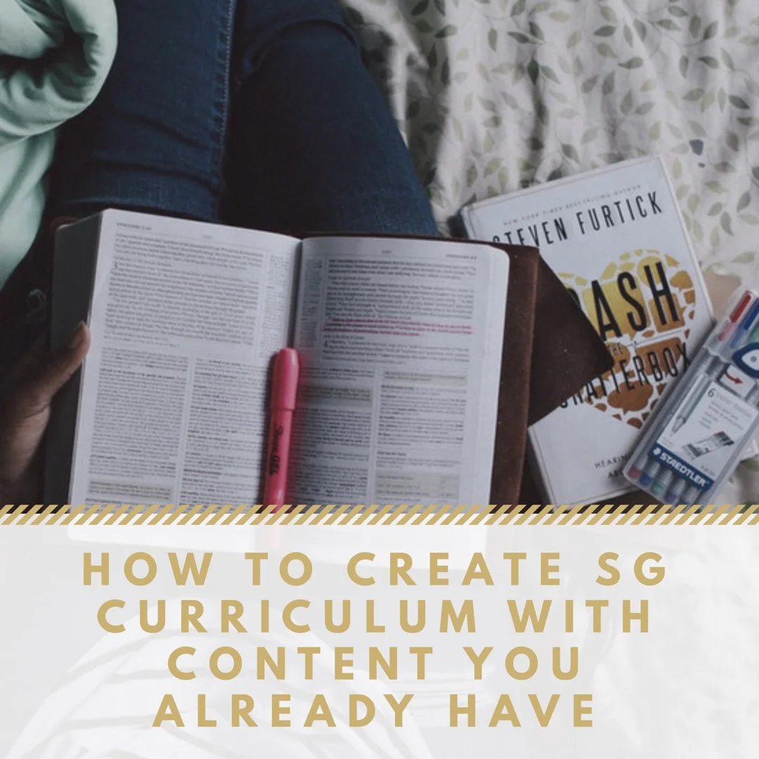 How You Can Make a Small Group Guide with Your Sermon