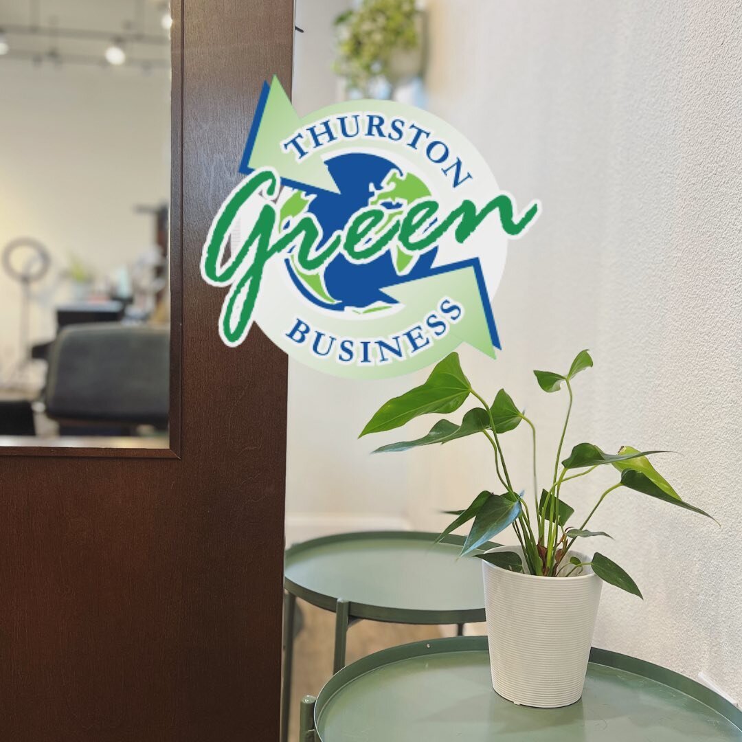 With Earth Day just around the corner, 
We are beyond proud to share that once again, Moda Capelli is recognized as a Thurston County Green business by the Thurston green business committee for the year 2023!🌎 

We truly look forward to growing and 