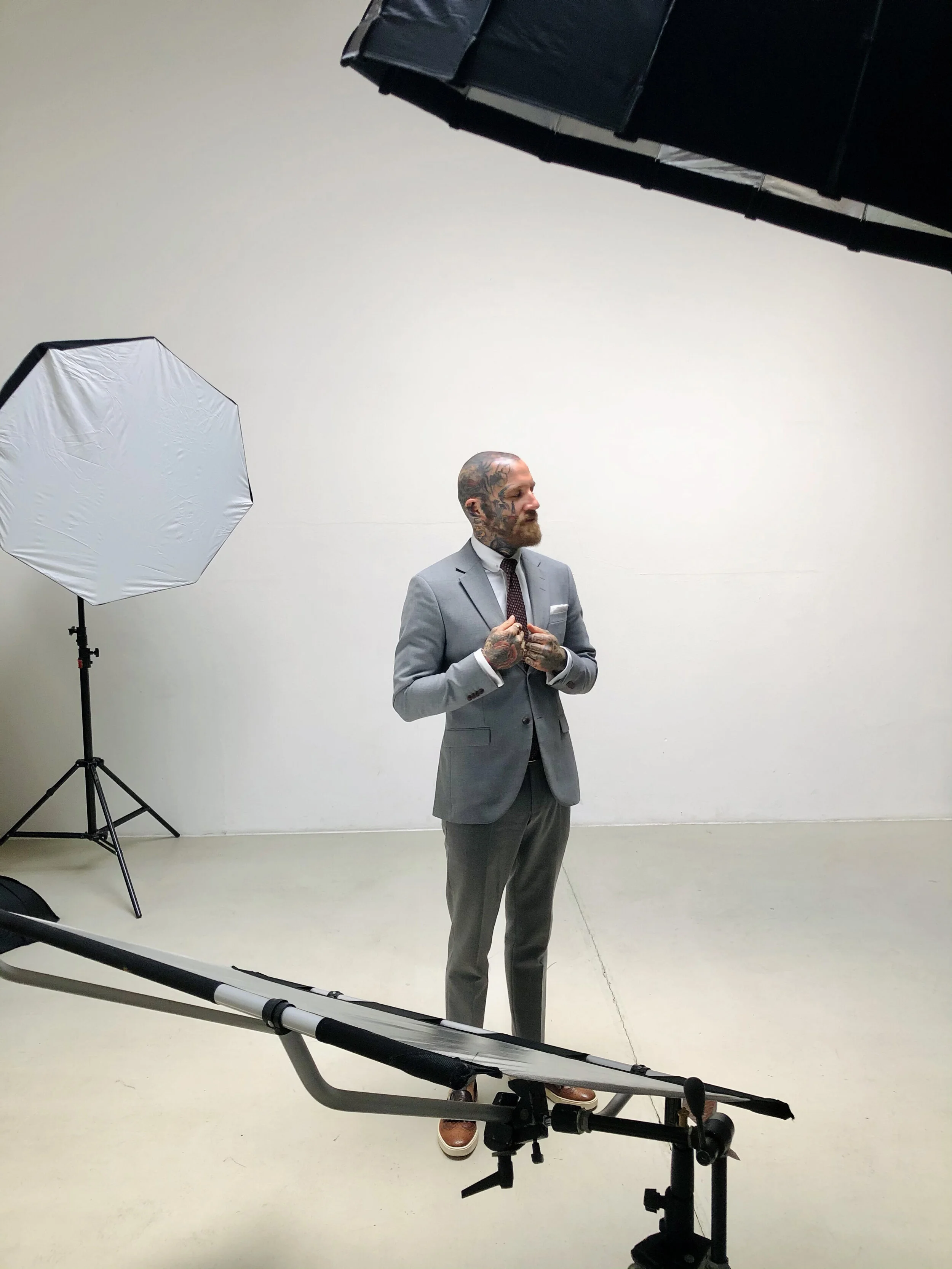 Lichtexperimente im Studio