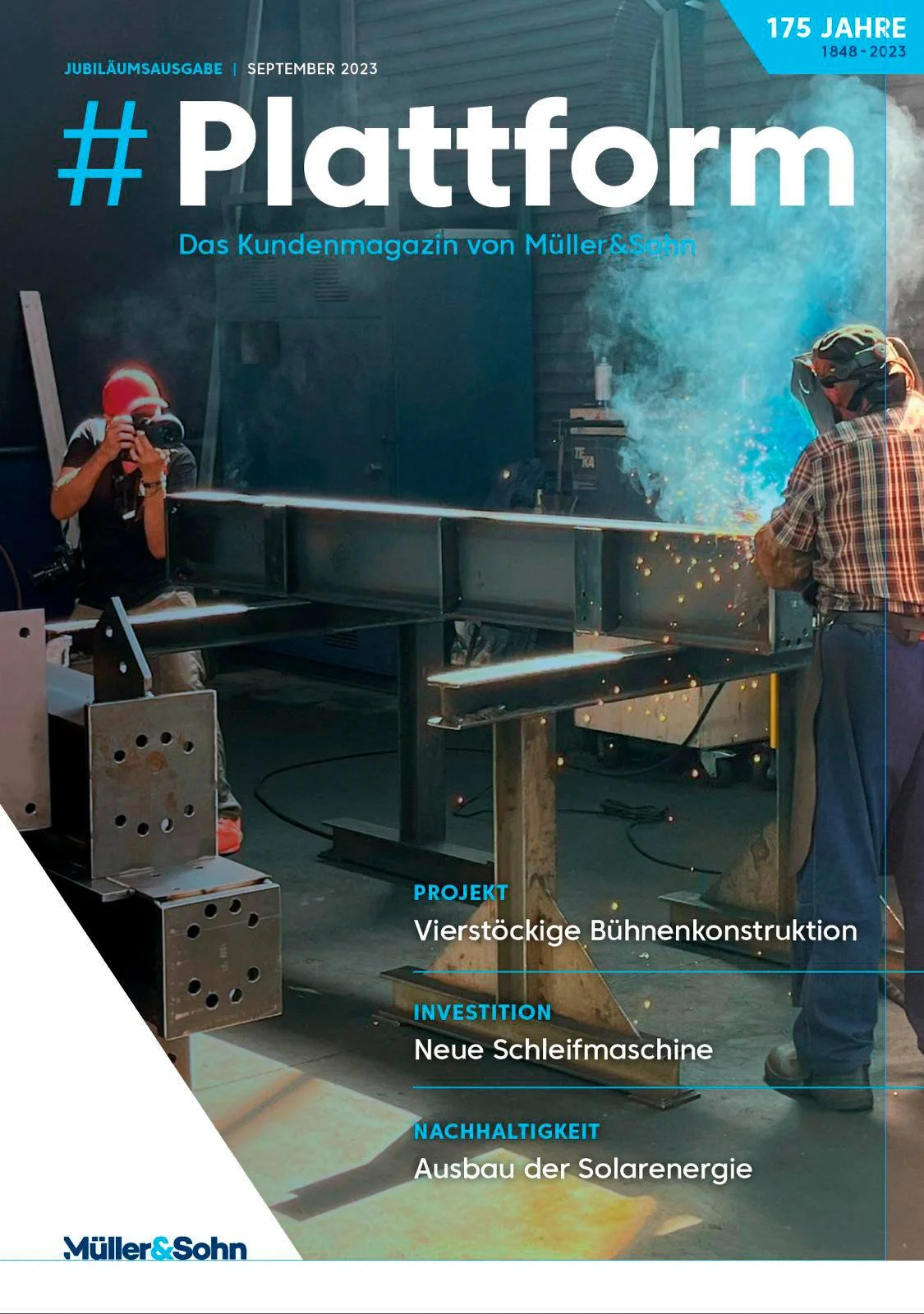 Bildpool Shooting für die Metallprofis Müller &amp; Sohn