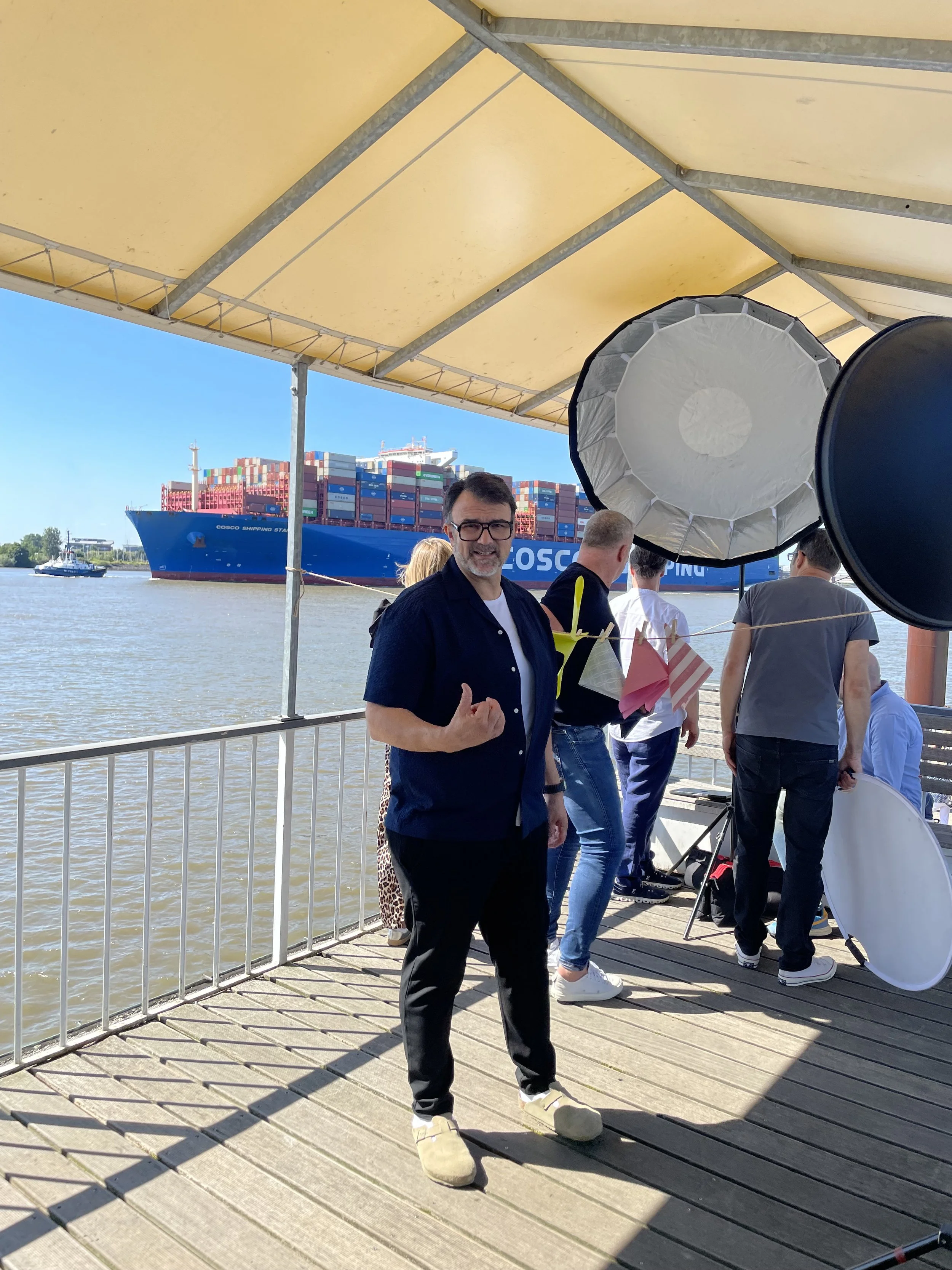 Testimonialshooting mit Tarik Rose in Hamburg